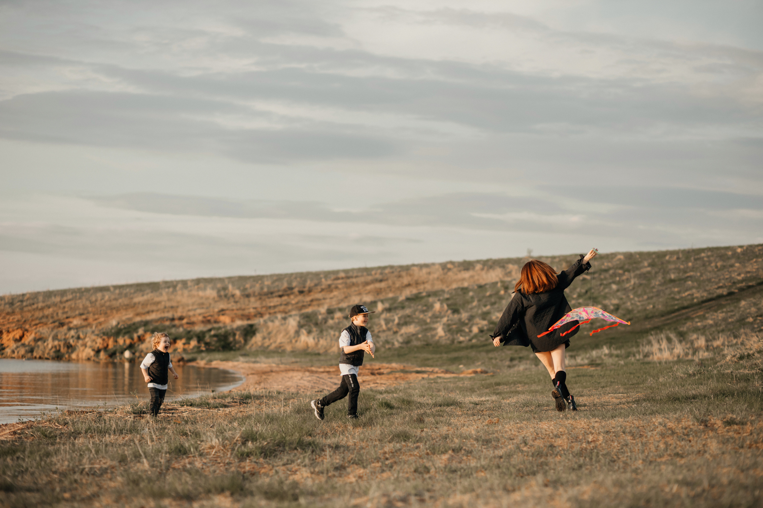 Аня и 3 сына. Фотограф Краснодар