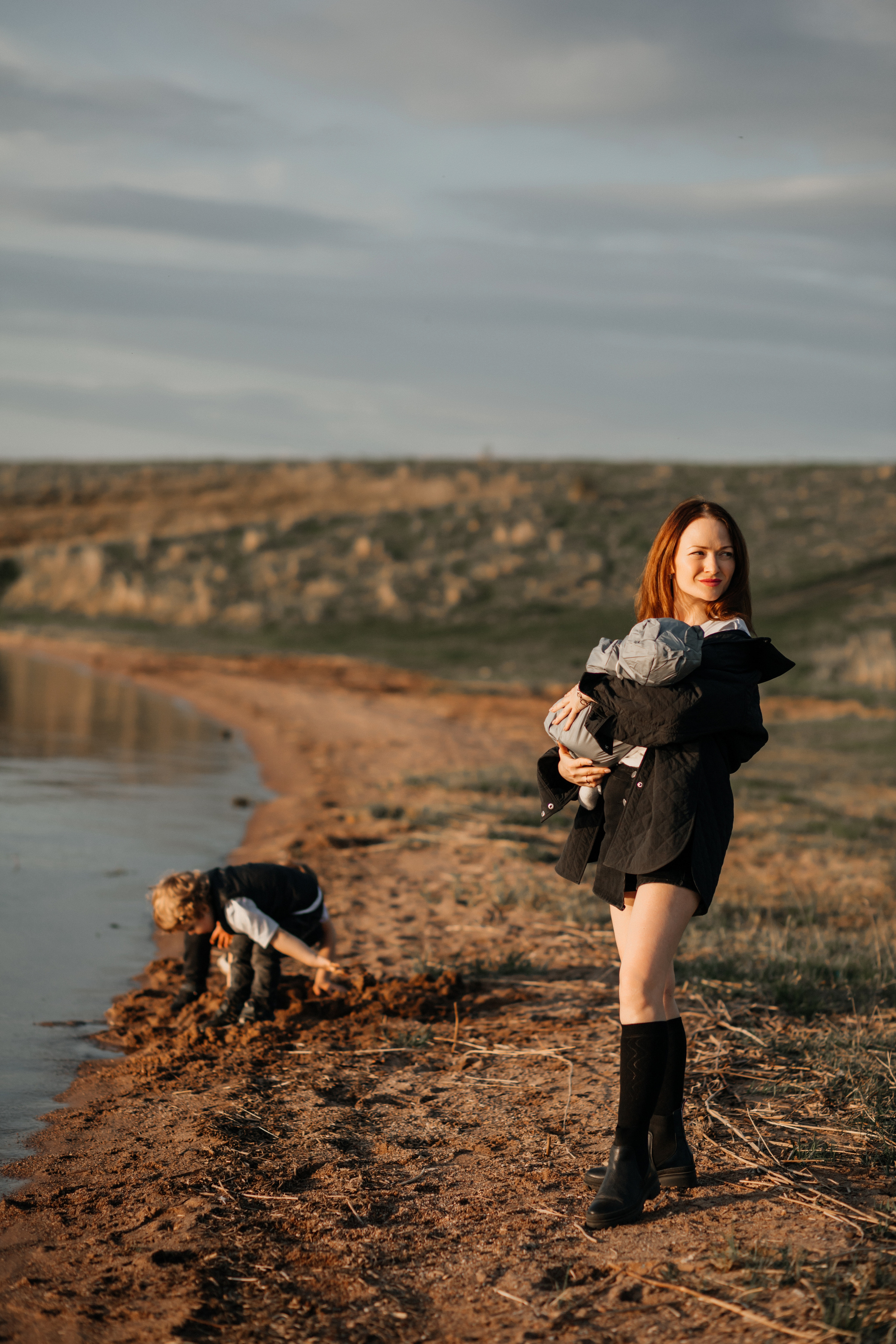 Аня и 3 сына. Фотограф Краснодар