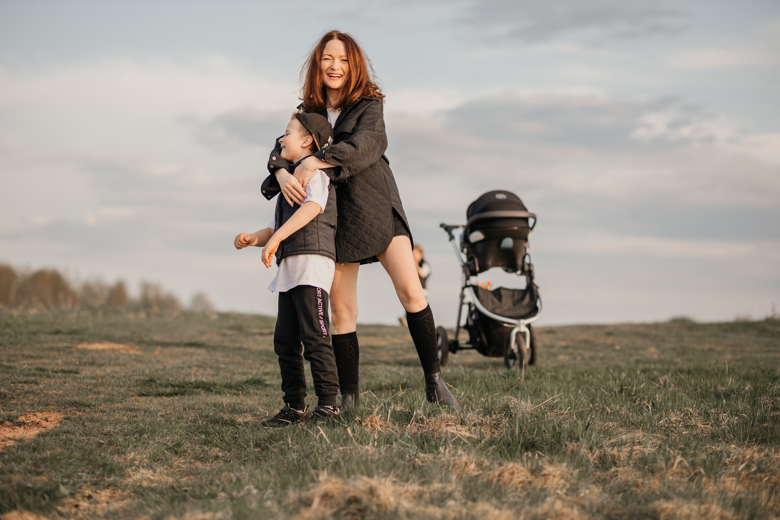 Аня и 3 сына. Фотограф Краснодар