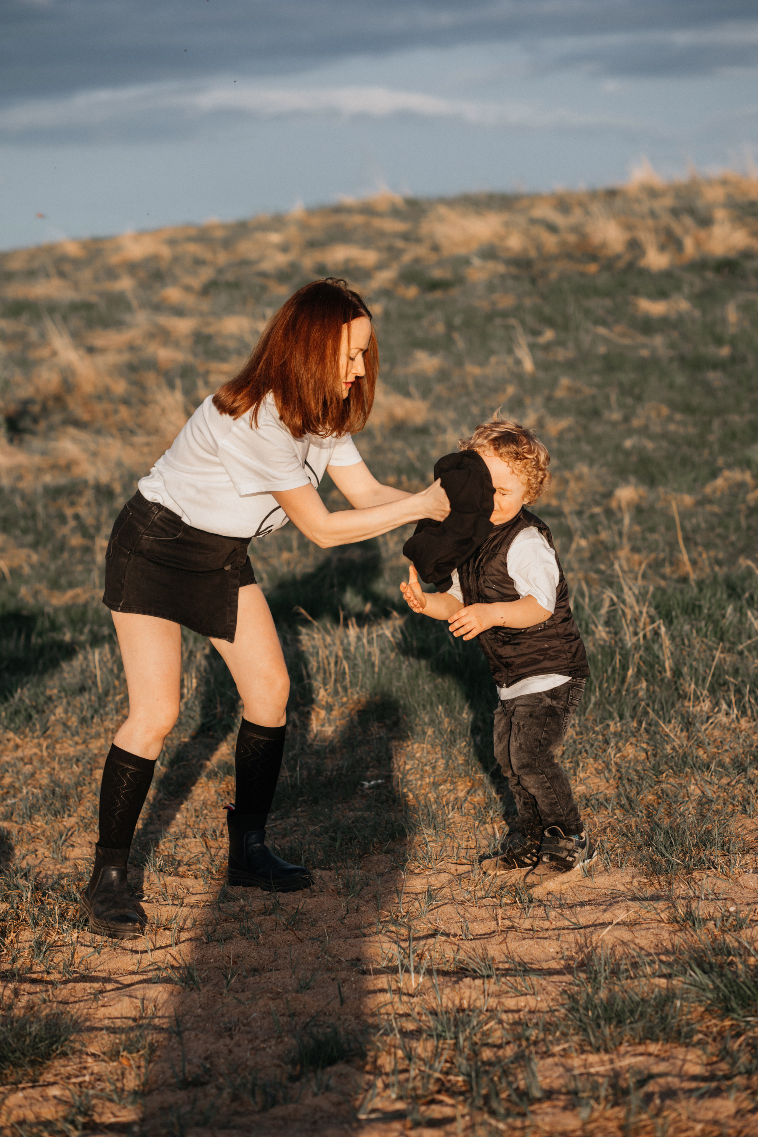 Аня и 3 сына. Фотограф Краснодар