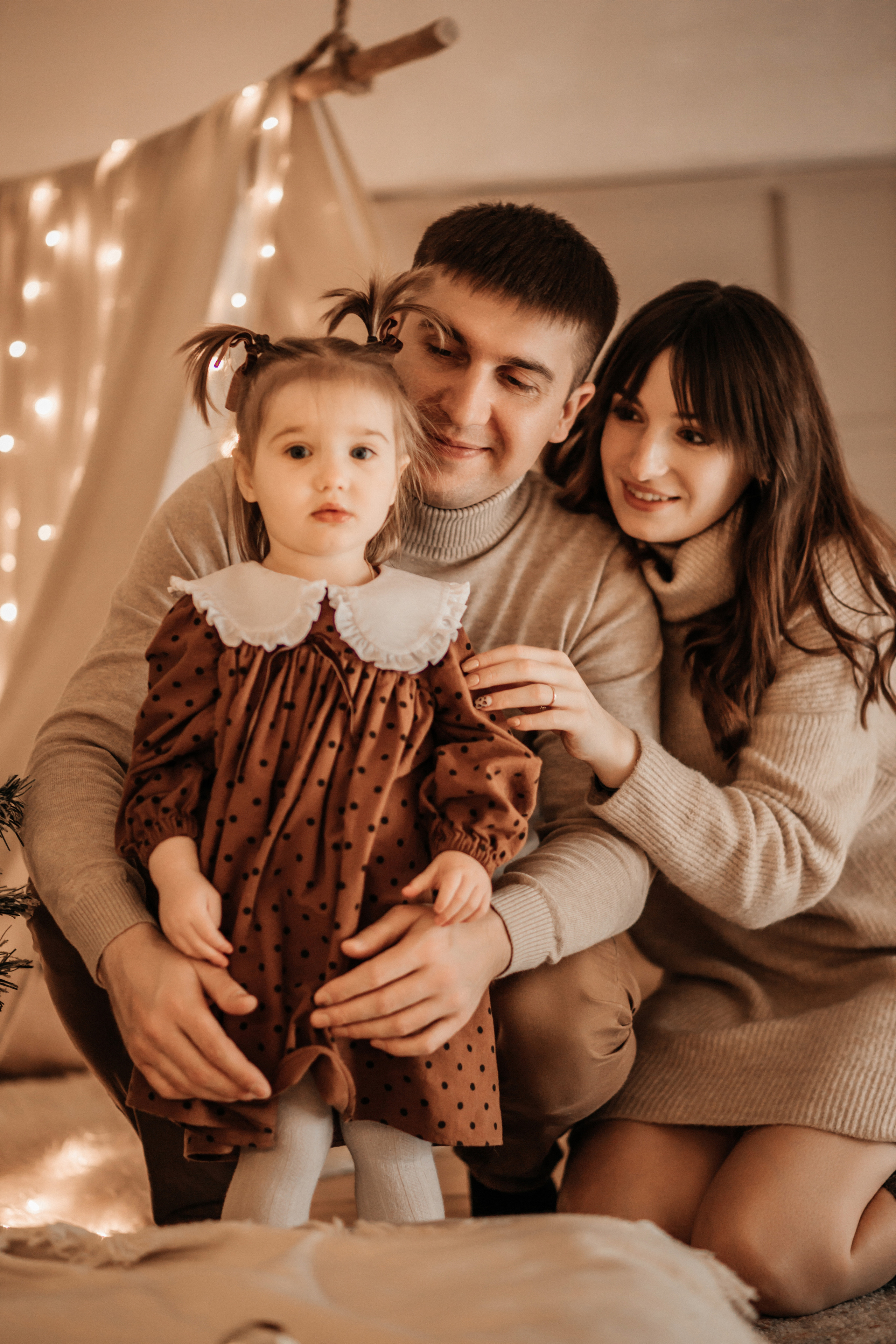 Максим, Ирина и Варенька. Фотограф Краснодар