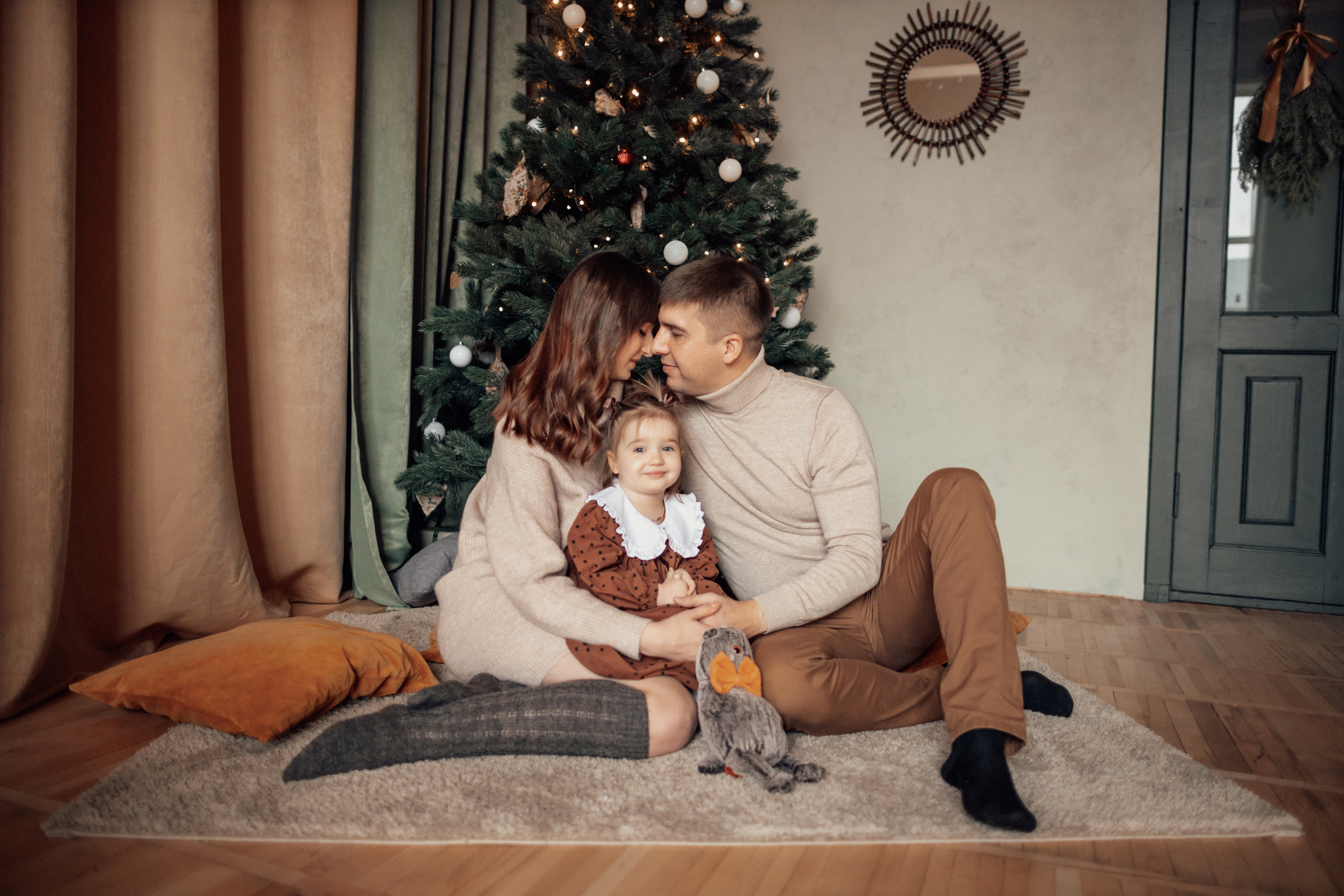 Максим, Ирина и Варенька. Фотограф Краснодар