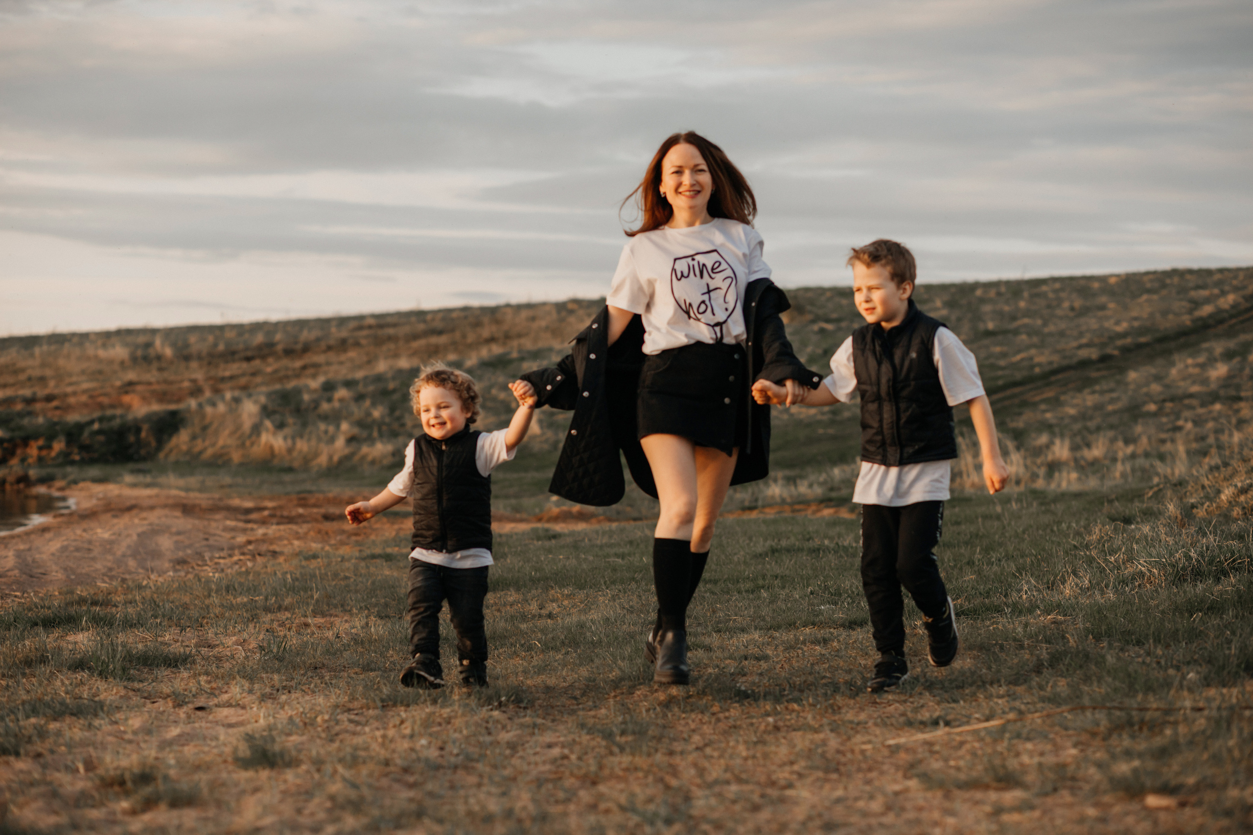 Аня и 3 сына. Фотограф Краснодар