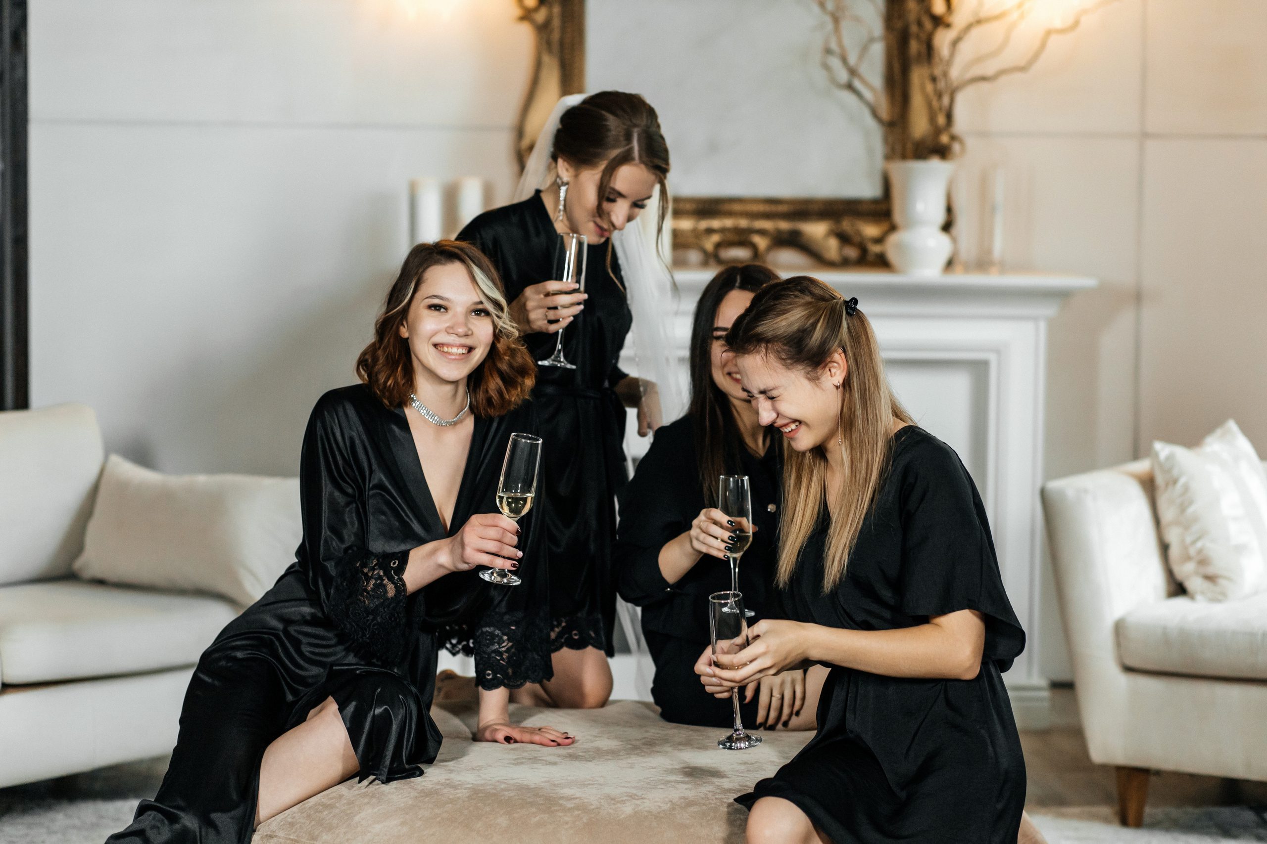 Утро невесты VS девичник. Фотограф Краснодар