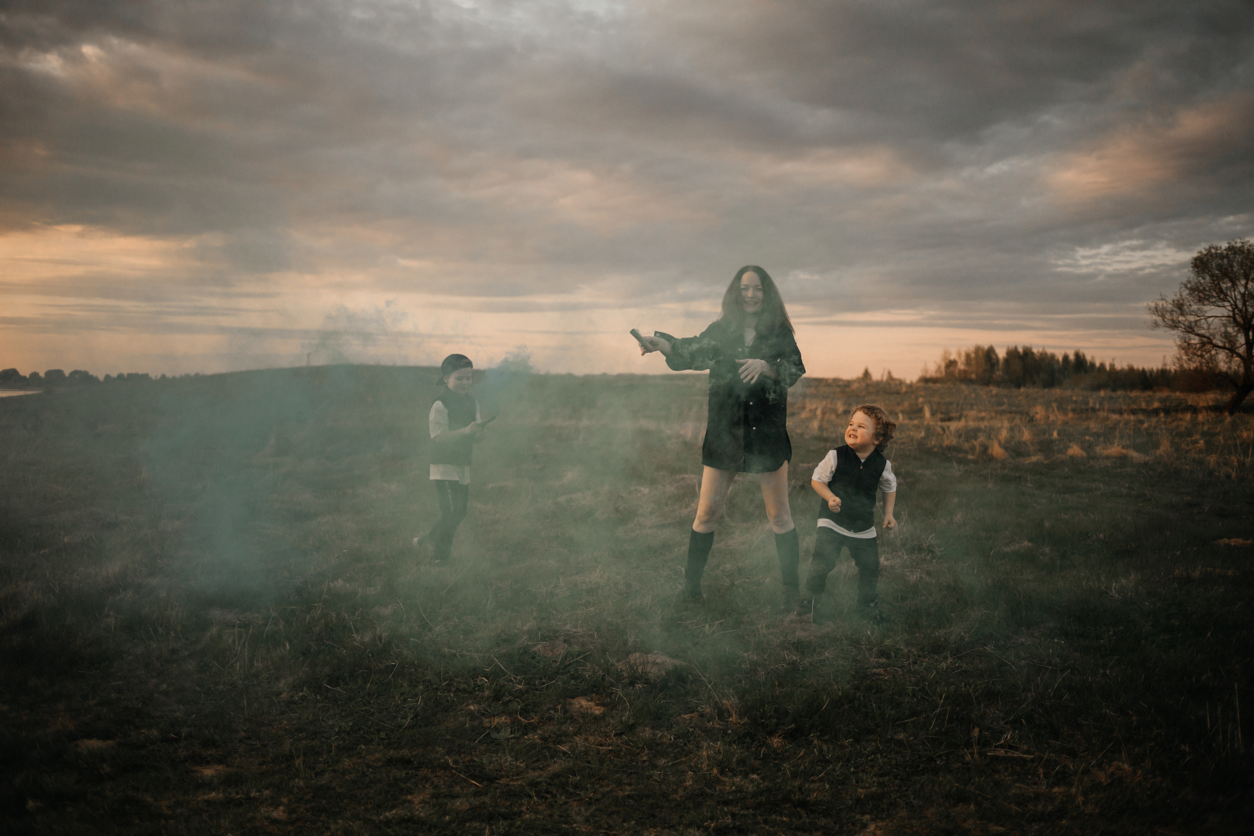 Аня и 3 сына. Фотограф Краснодар