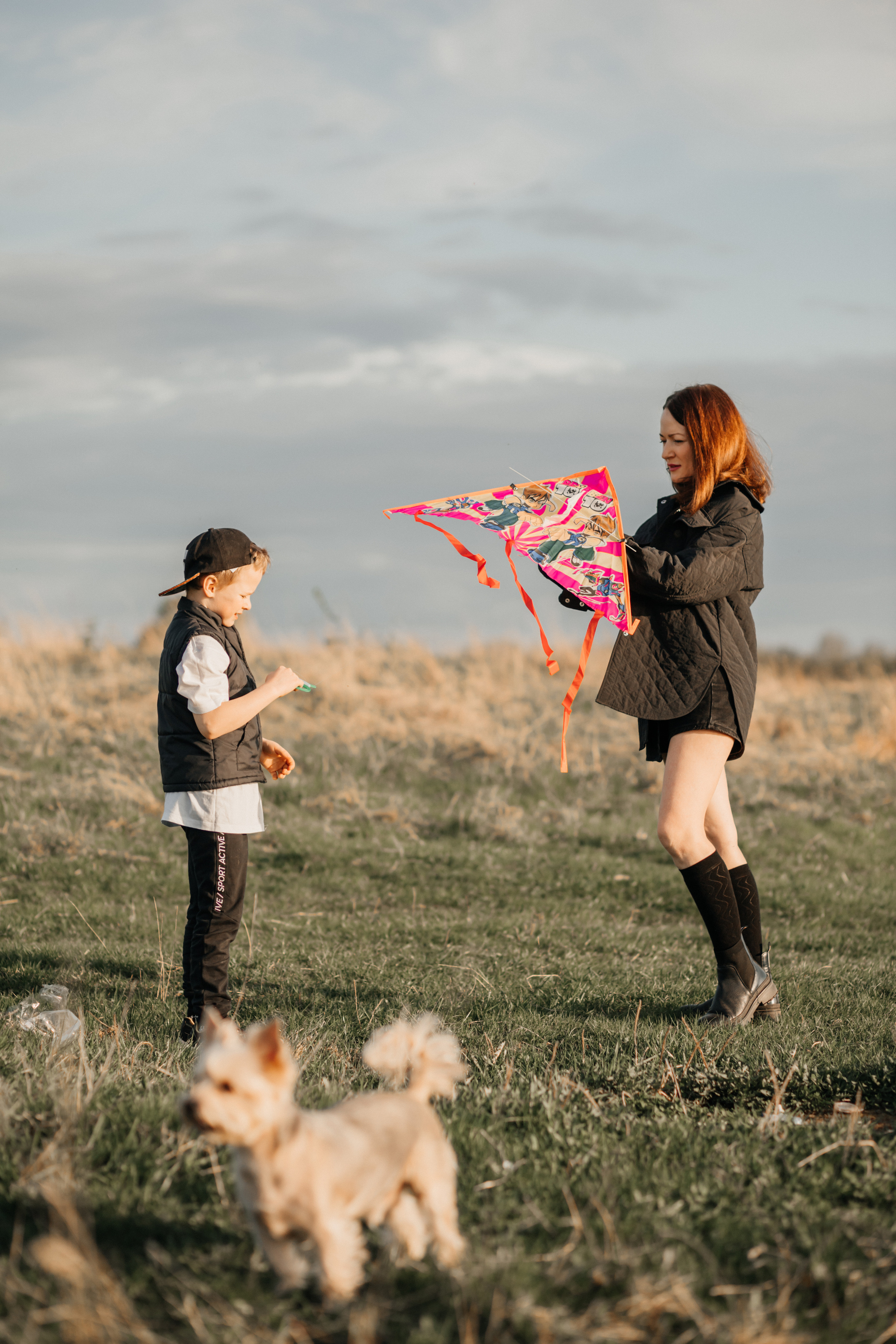 Аня и 3 сына. Фотограф Краснодар