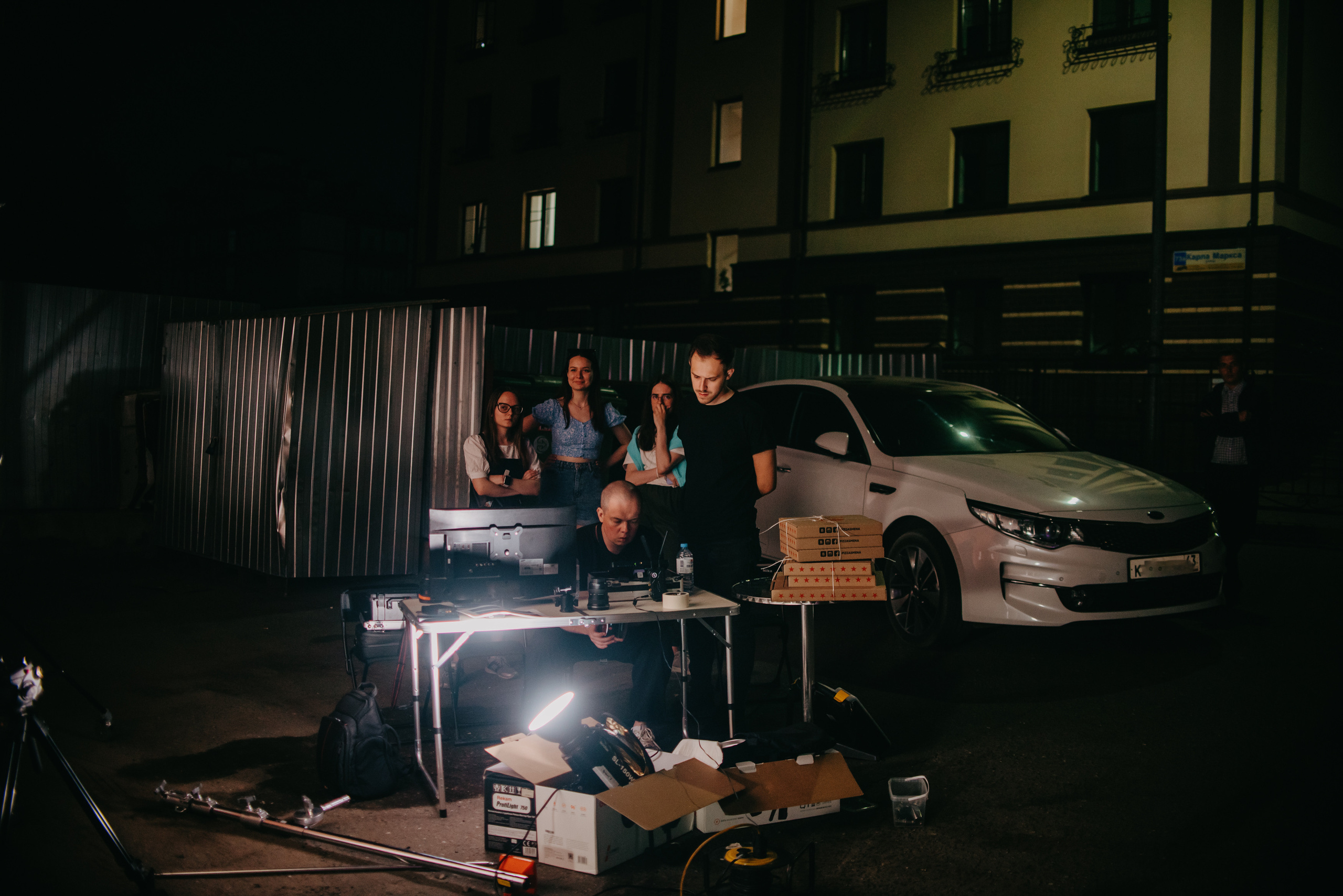 Backstage for BAZA| Кинотеатр «Смена». Контент фотограф Илья Урс