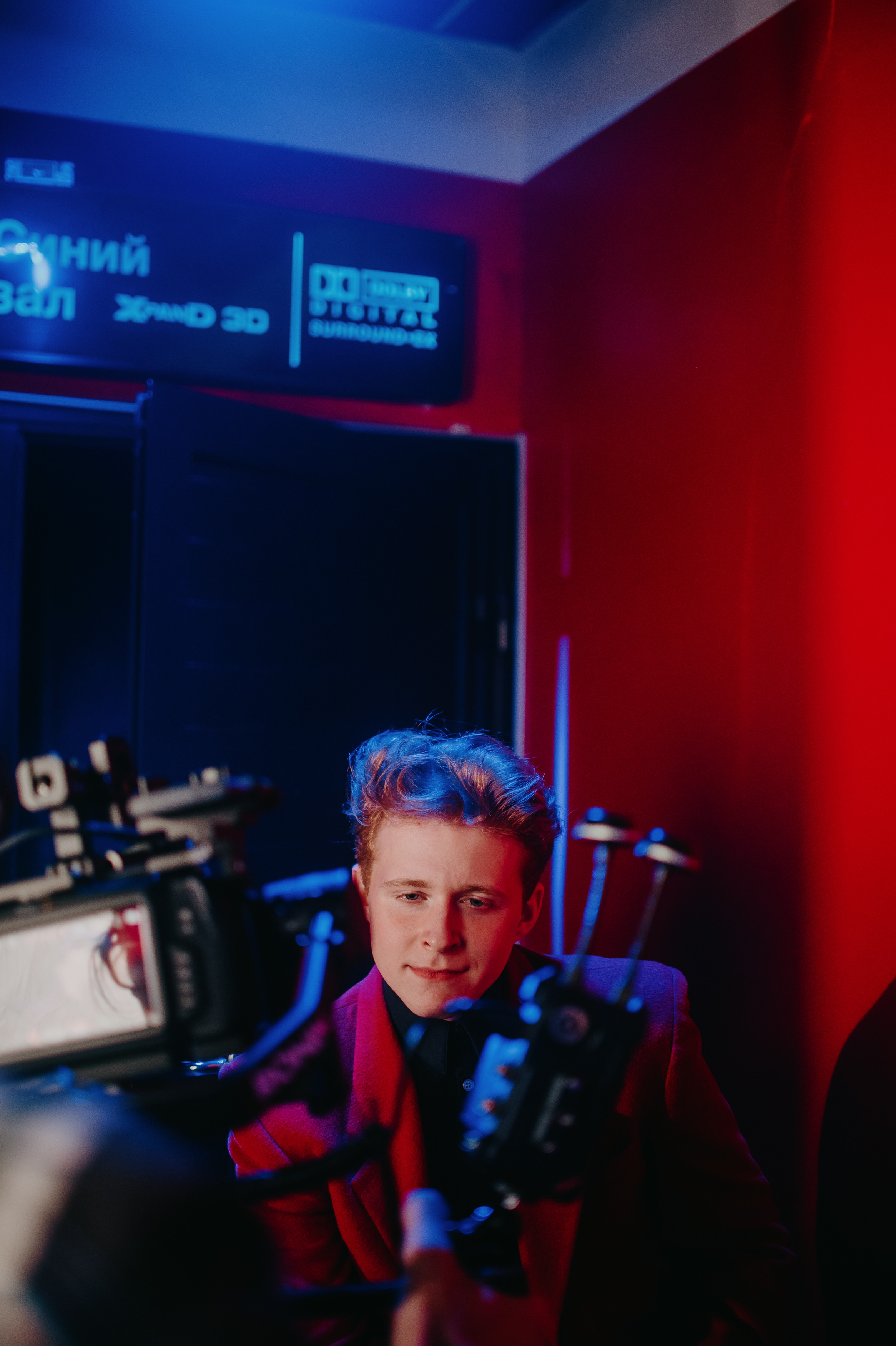 Backstage for BAZA| Кинотеатр «Смена». Контент фотограф Илья Урс