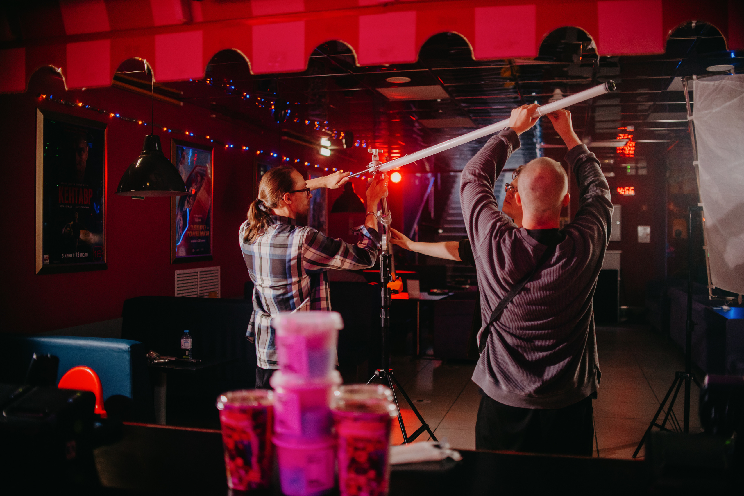 Backstage for BAZA| Кинотеатр «Смена». Контент фотограф Илья Урс