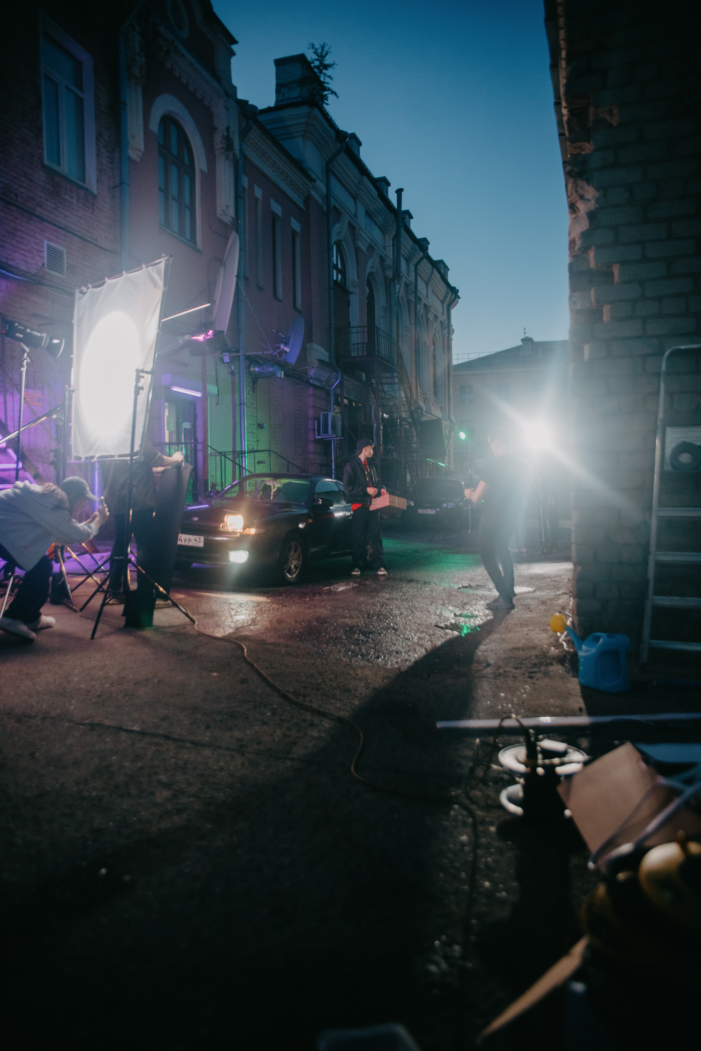 Backstage for BAZA| Кинотеатр «Смена». Контент фотограф Илья Урс