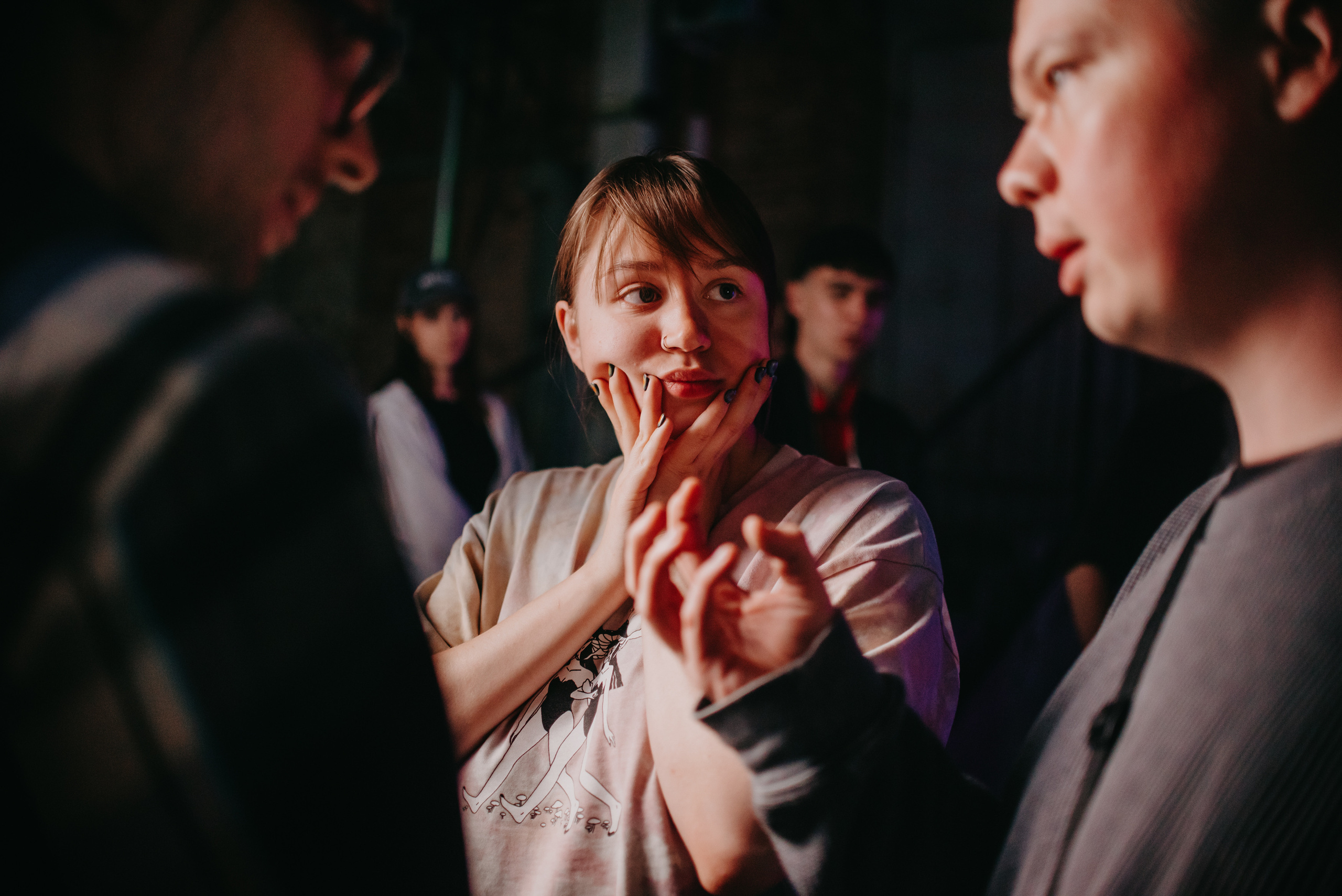 Backstage for BAZA| Кинотеатр «Смена». Контент фотограф Илья Урс