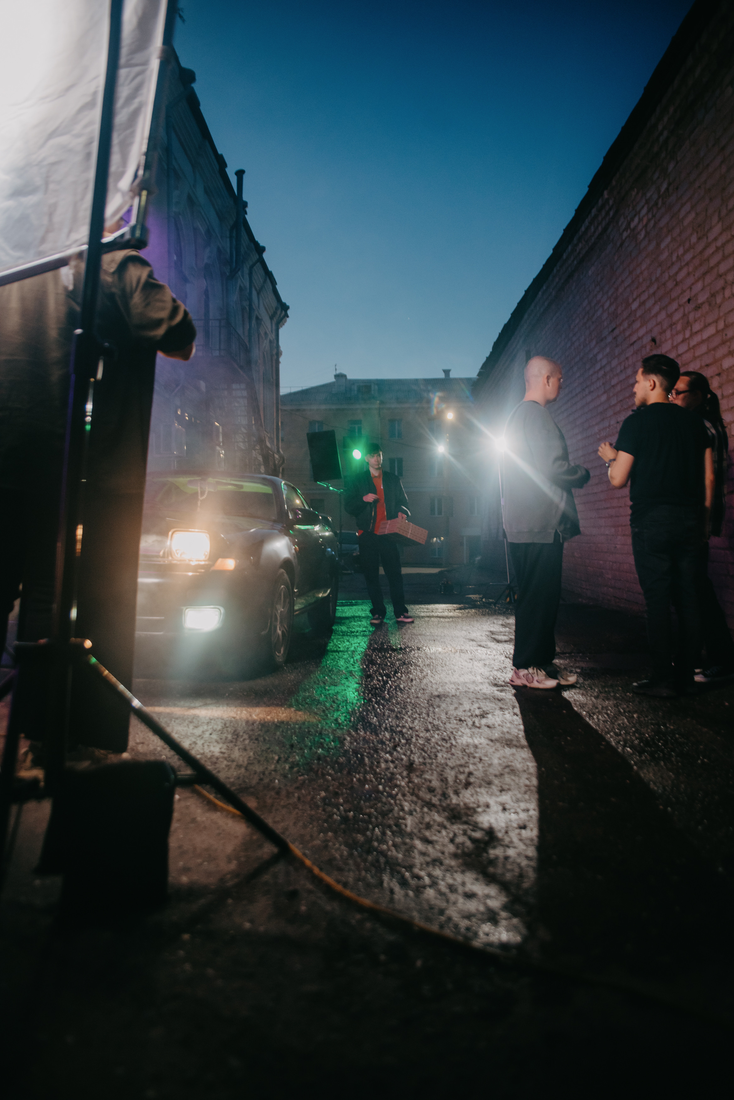 Backstage for BAZA| Кинотеатр «Смена». Контент фотограф Илья Урс