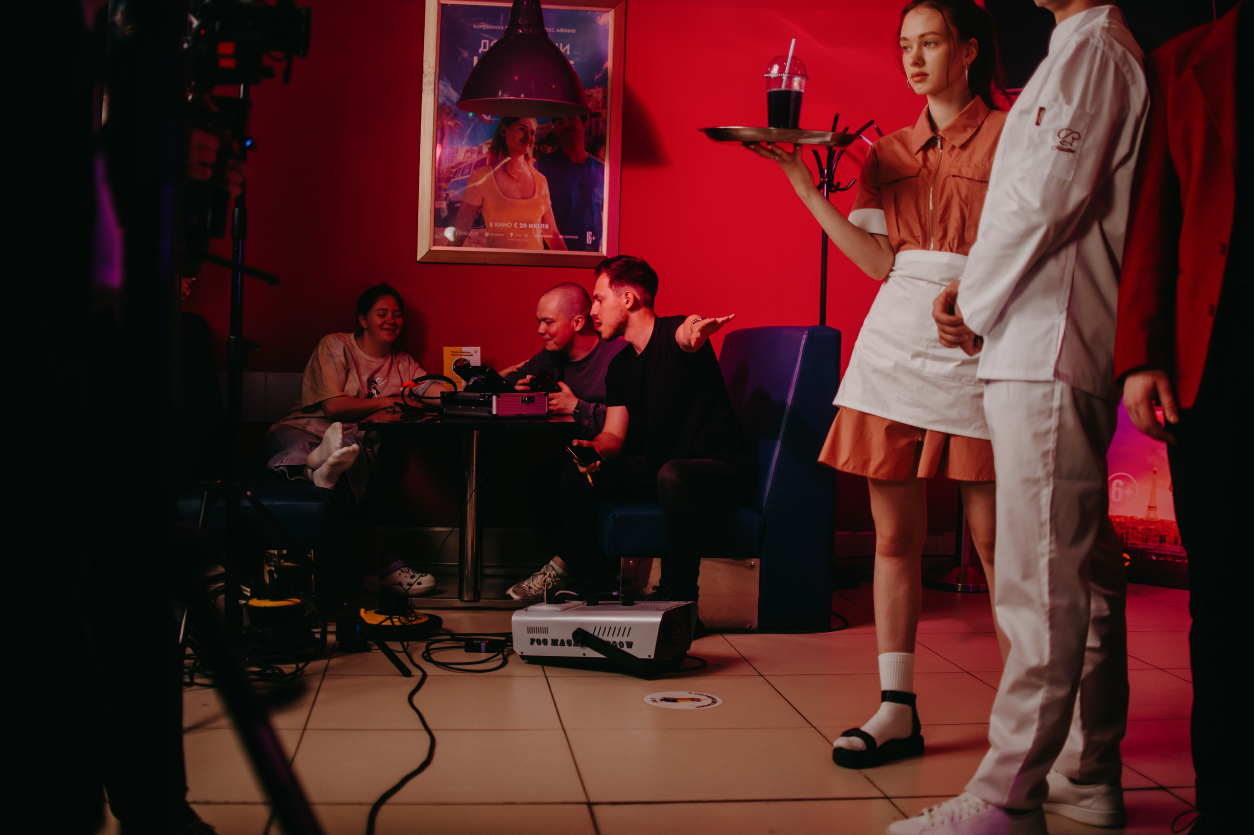 Backstage for BAZA| Кинотеатр «Смена». Контент фотограф Илья Урс