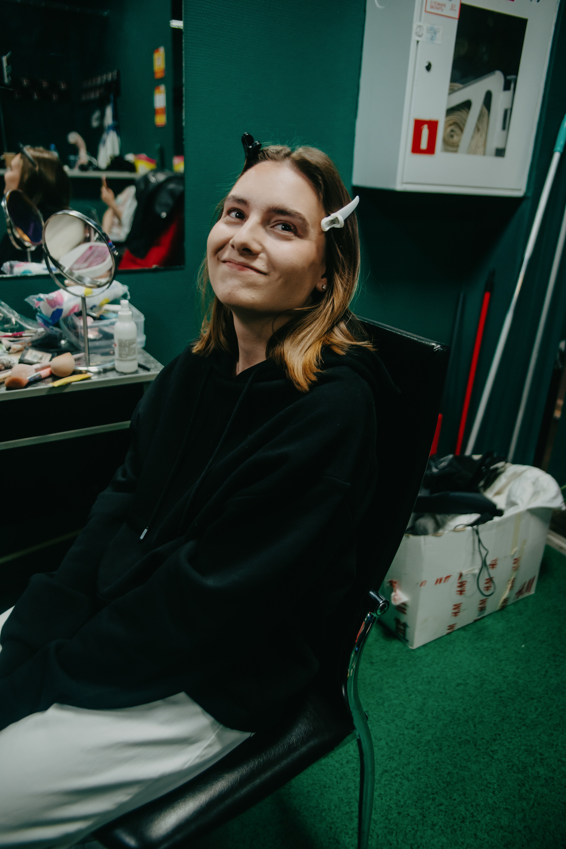 Backstage for BAZA| Кинотеатр «Смена». Контент фотограф Илья Урс