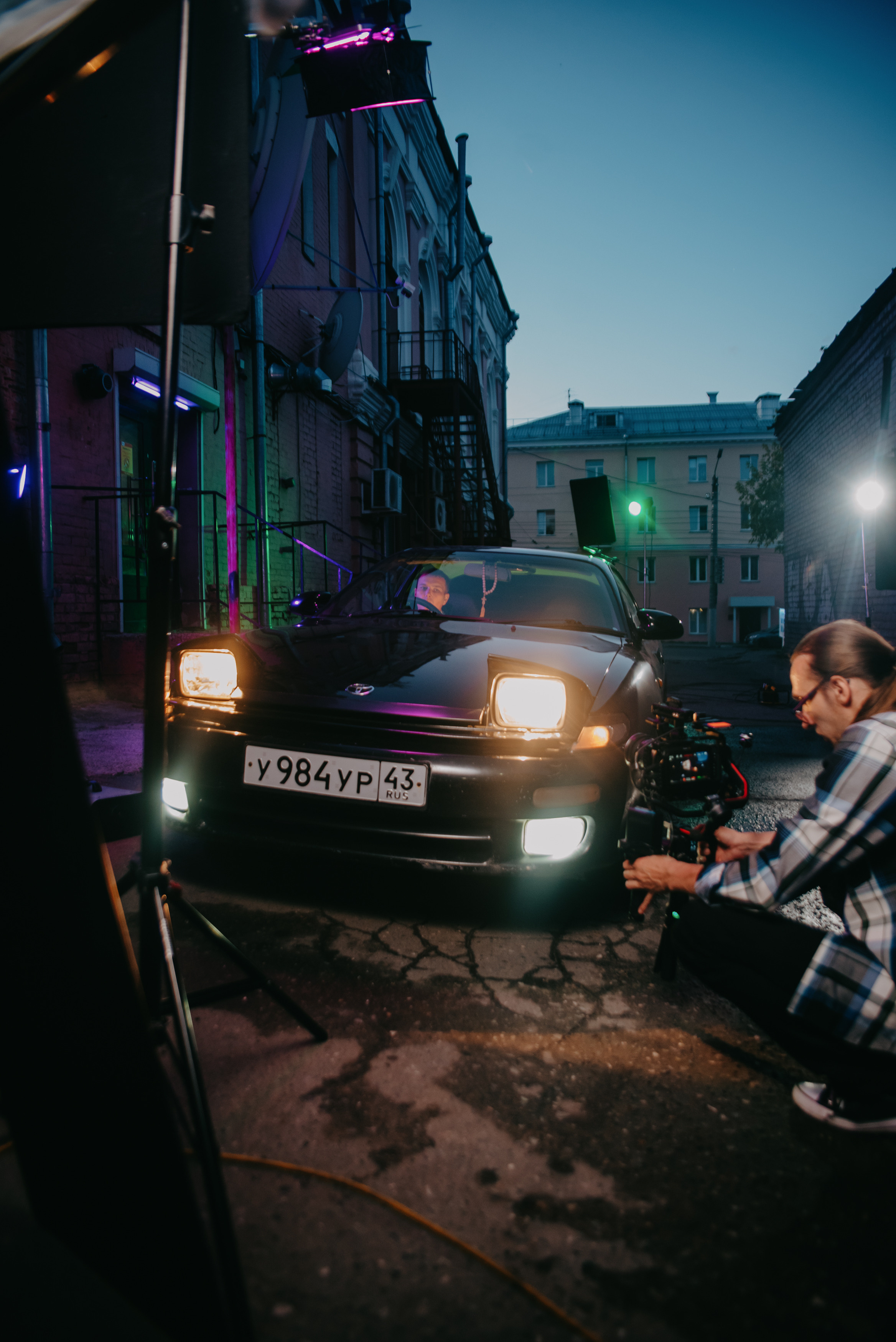 Backstage for BAZA| Кинотеатр «Смена». Контент фотограф Илья Урс