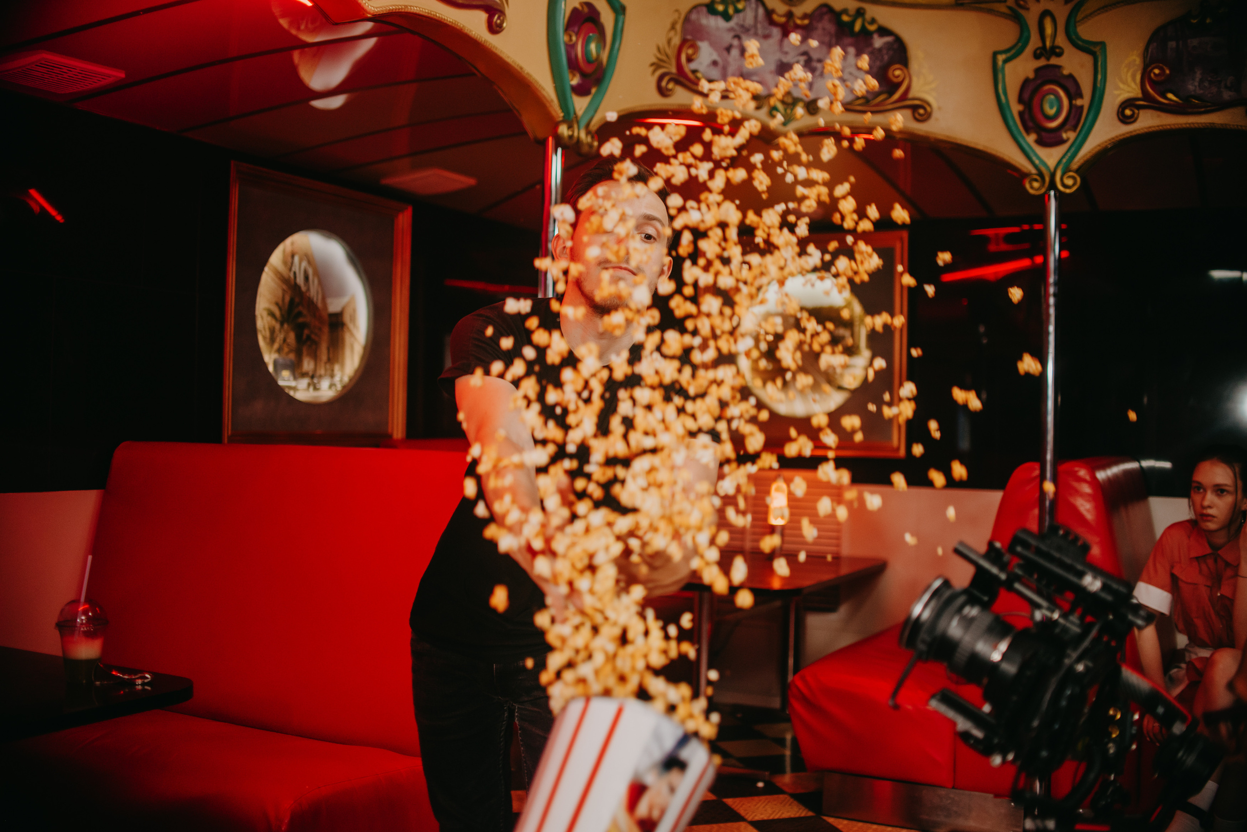 Backstage for BAZA| Кинотеатр «Смена». Контент фотограф Илья Урс