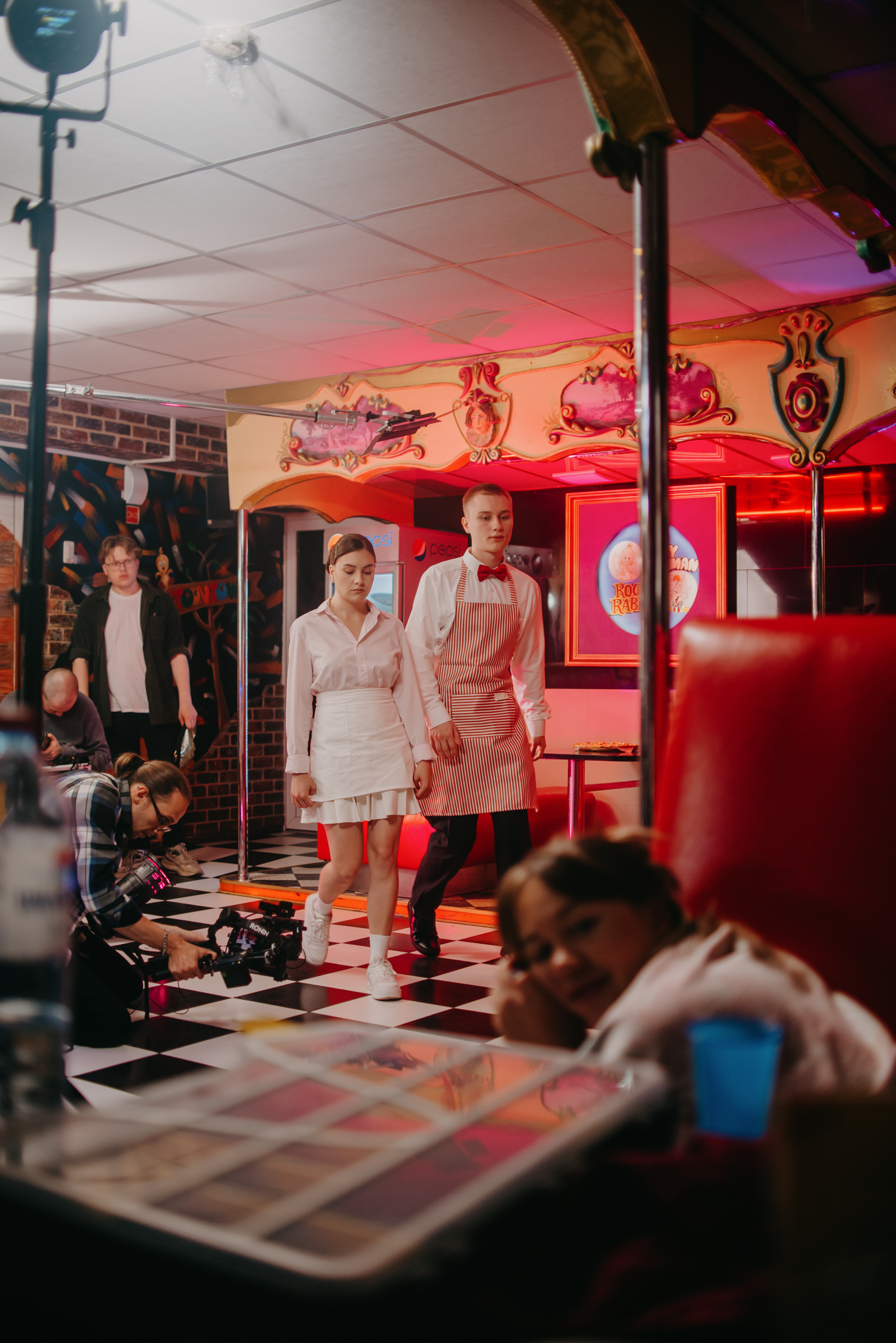 Backstage for BAZA| Кинотеатр «Смена». Контент фотограф Илья Урс