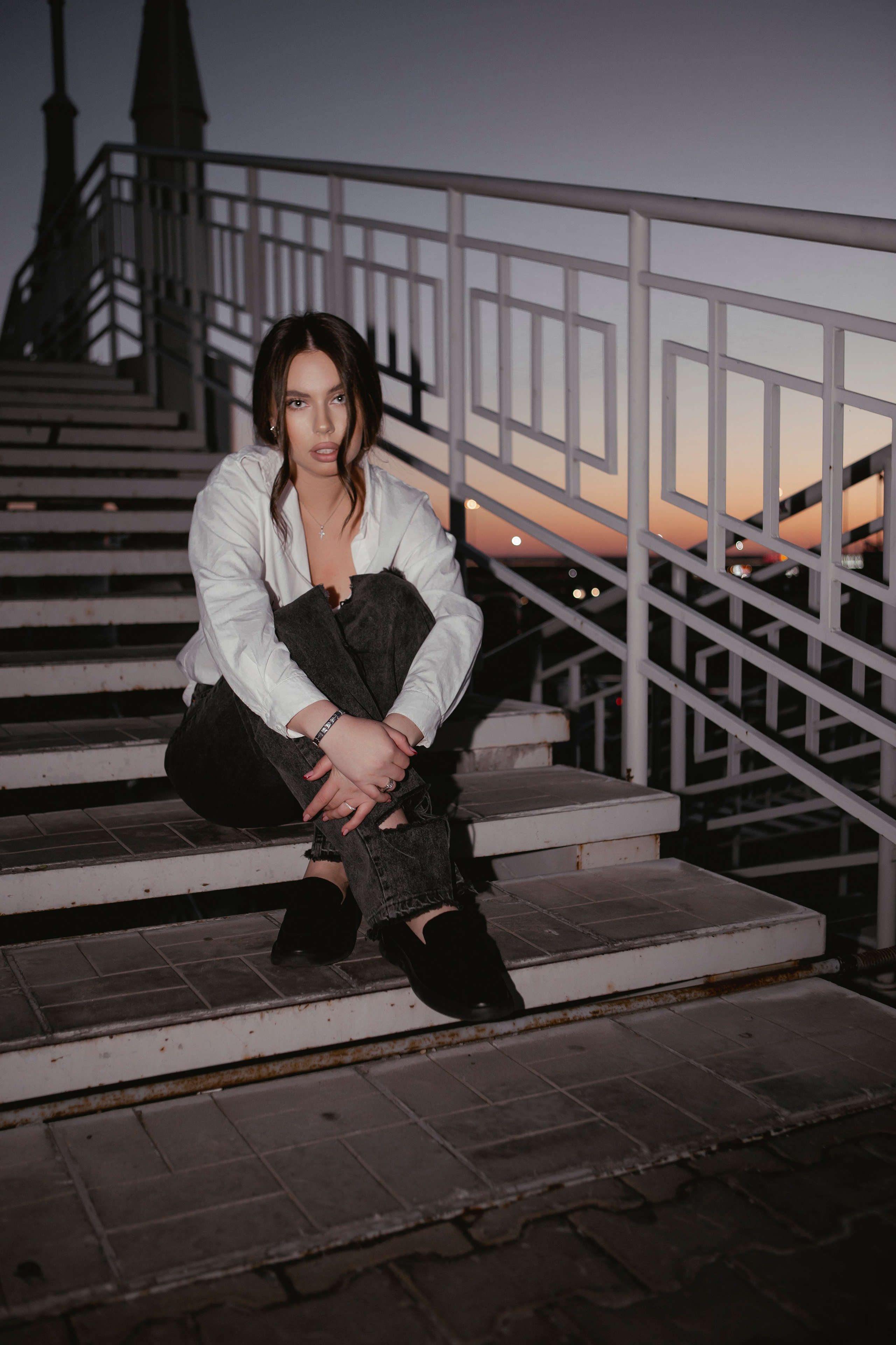 Лера в закате. Фотограф Лесозаводск/Хабаровск