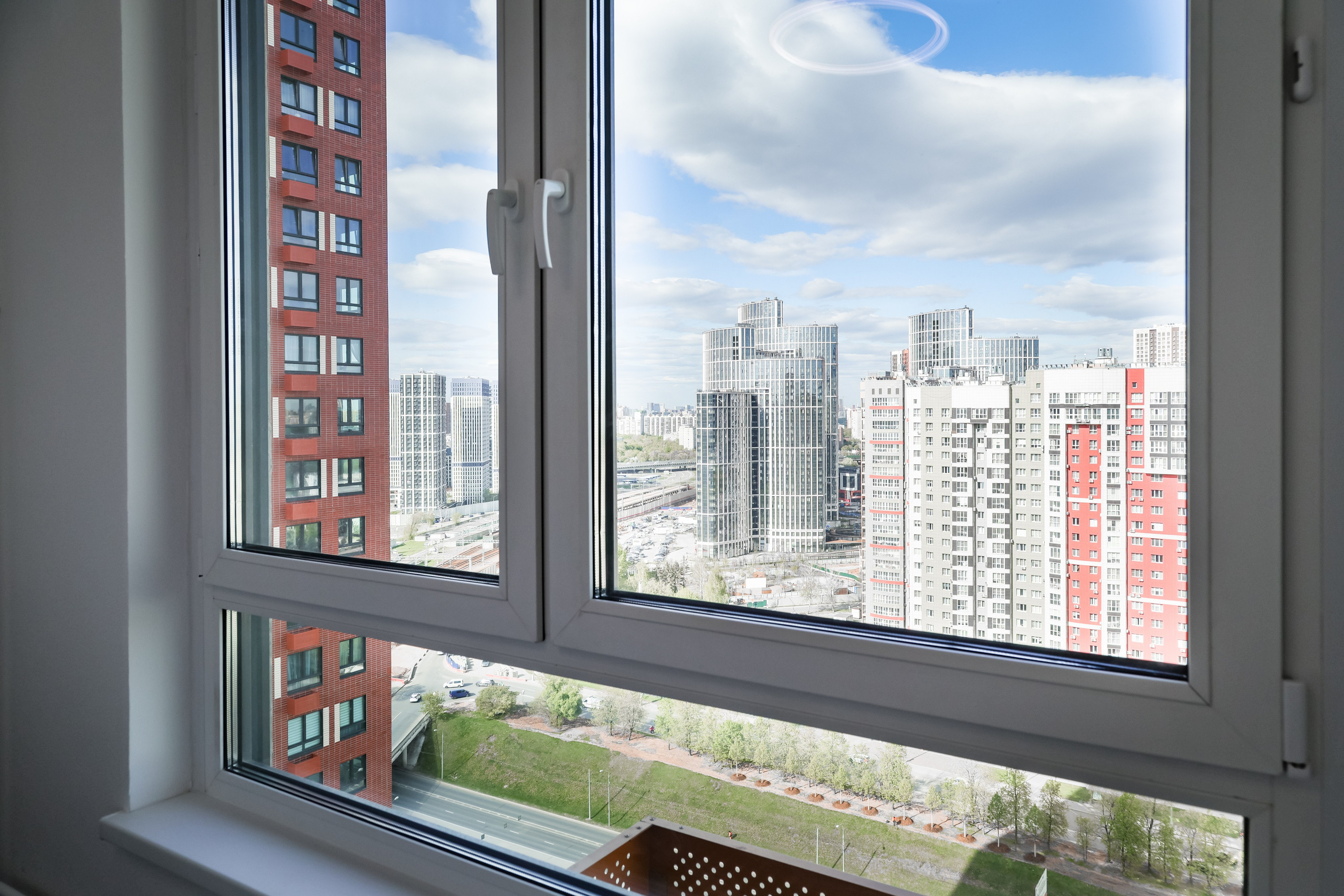 APARTMENT COMPLEX INTERIOR. Mixturecaptures