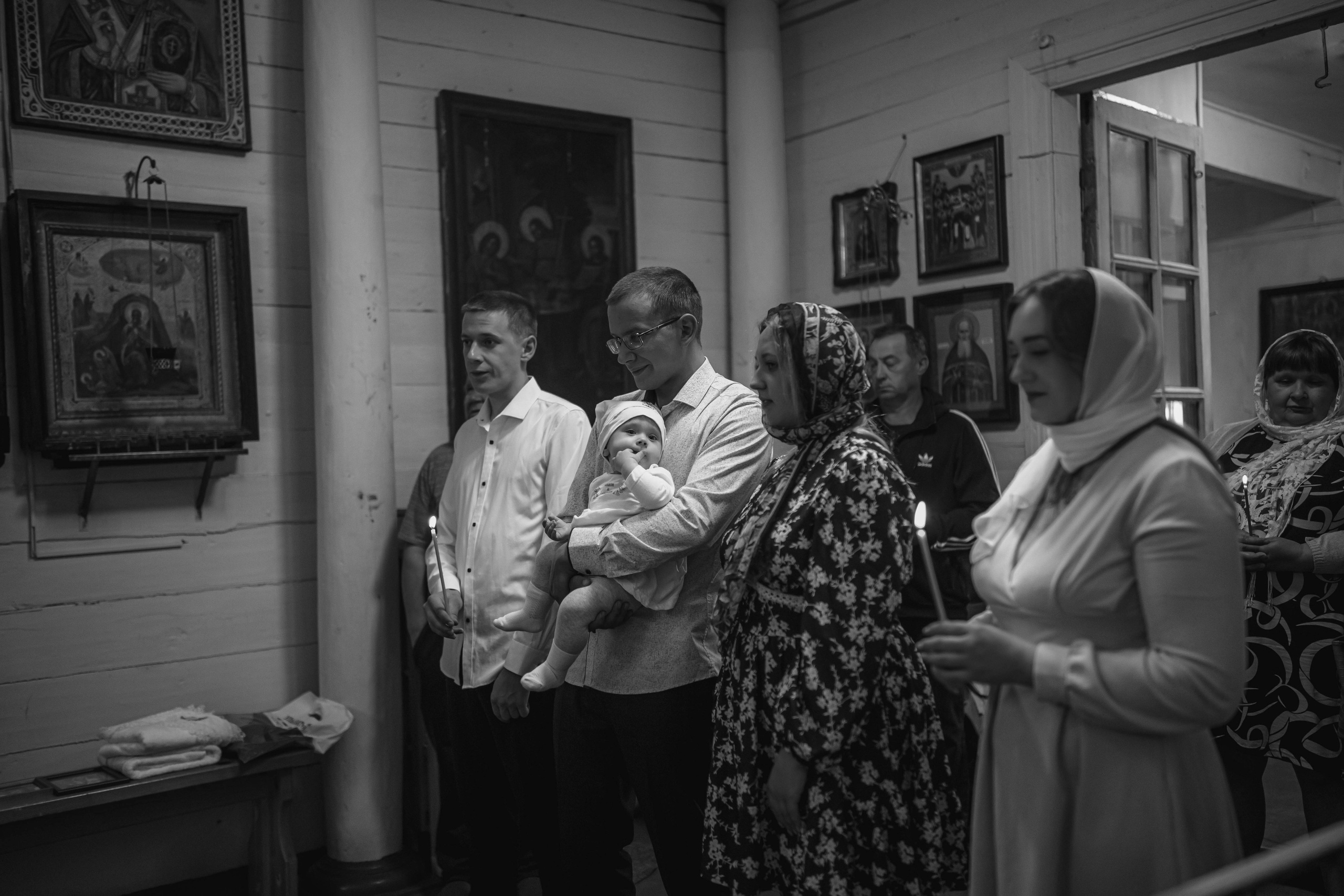 Крещение Варвары. Фотограф Дарья Маташкова