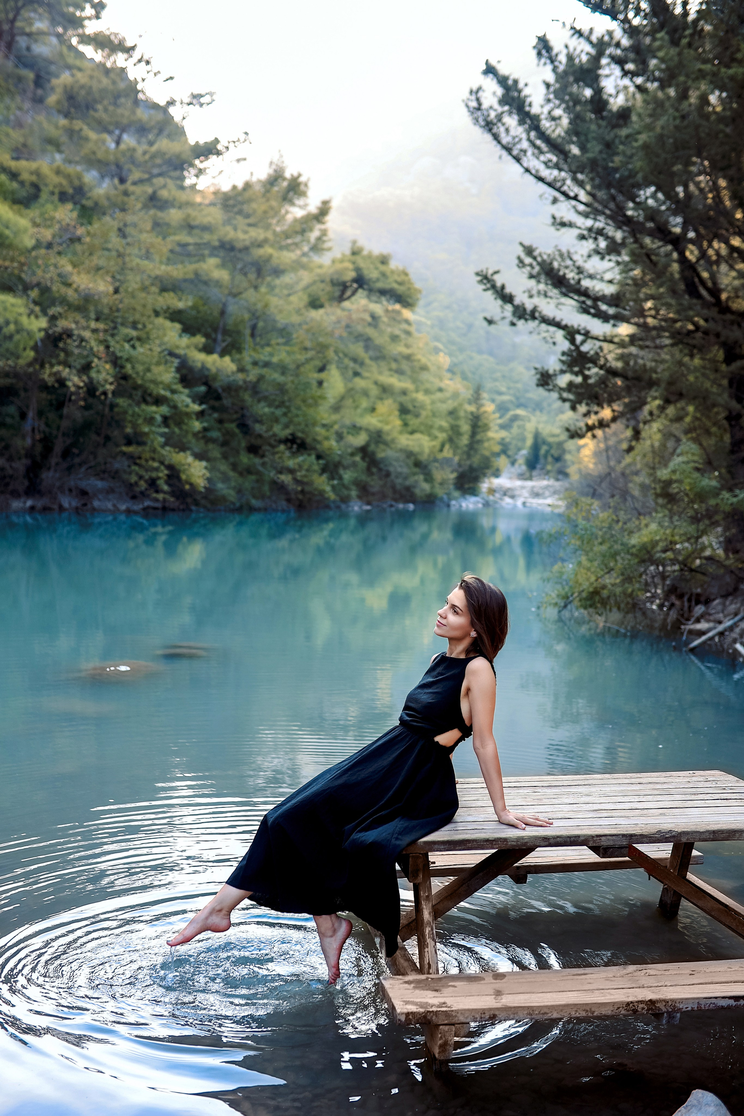Photoshooting in canyon Goynuk (Kemer)