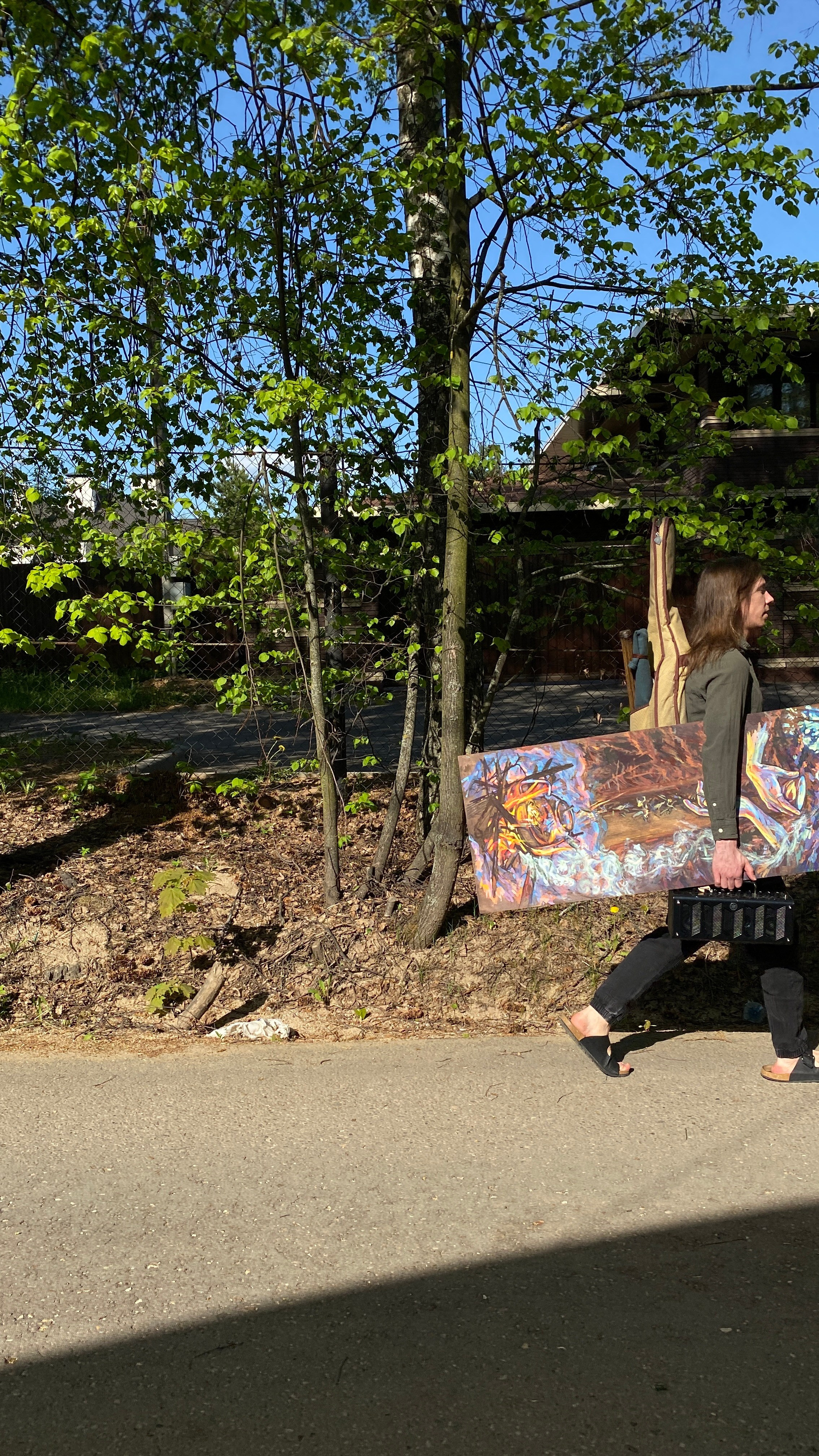 Чайная картина. Саша Гдетотам