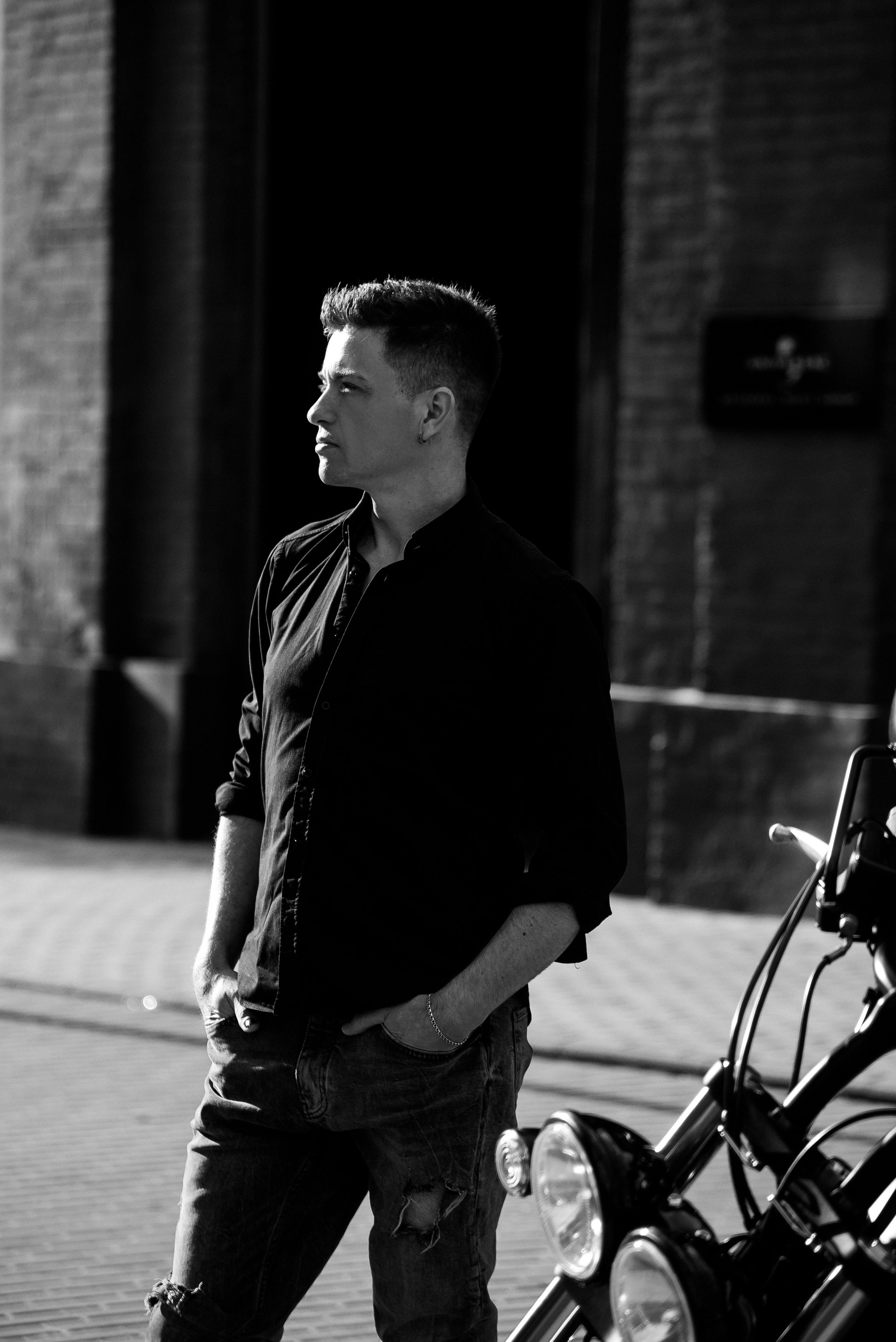 Мужской портрет. Контент фотограф в Москве Лихачева Ксения