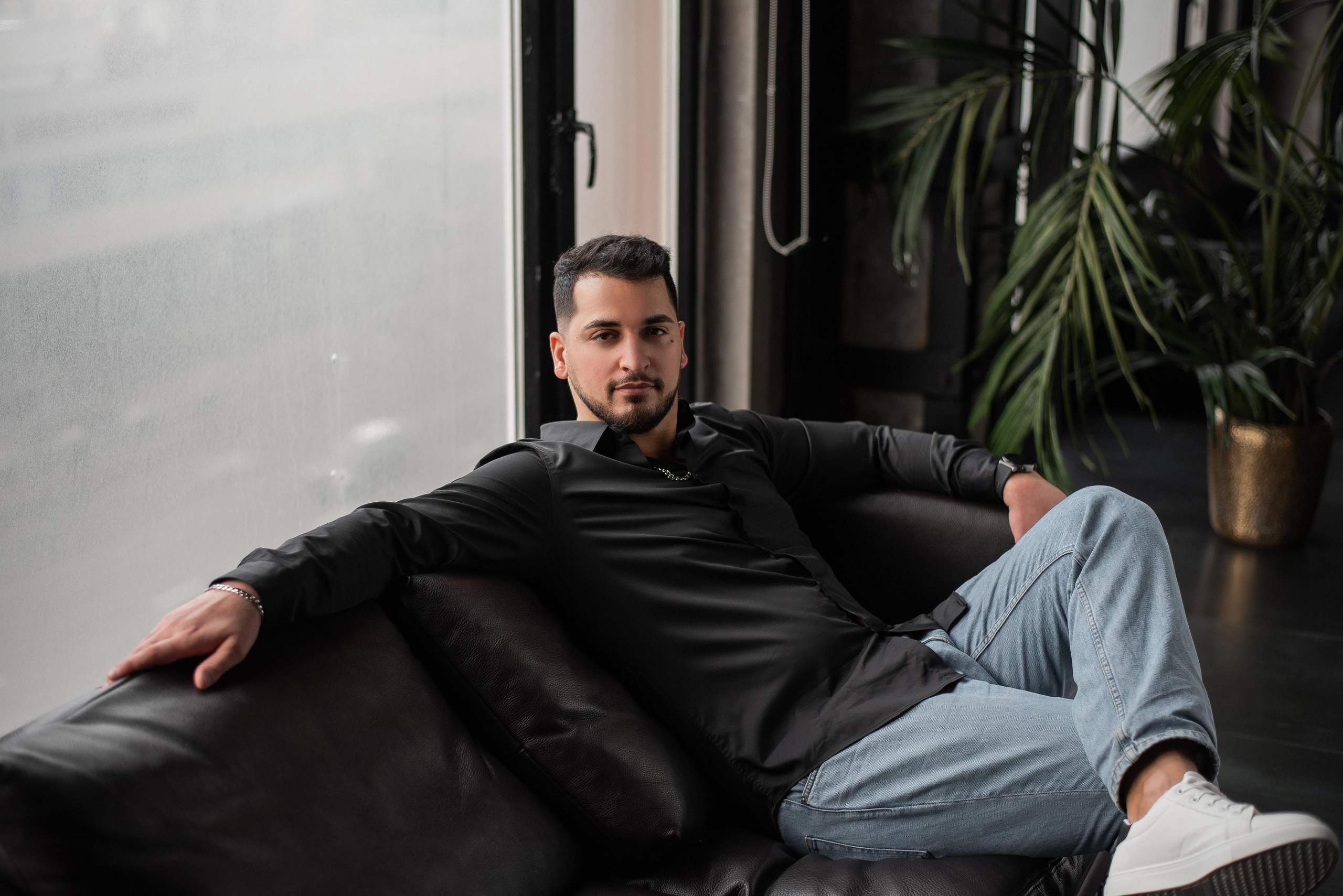 Мужской портрет. Контент фотограф в Москве Лихачева Ксения