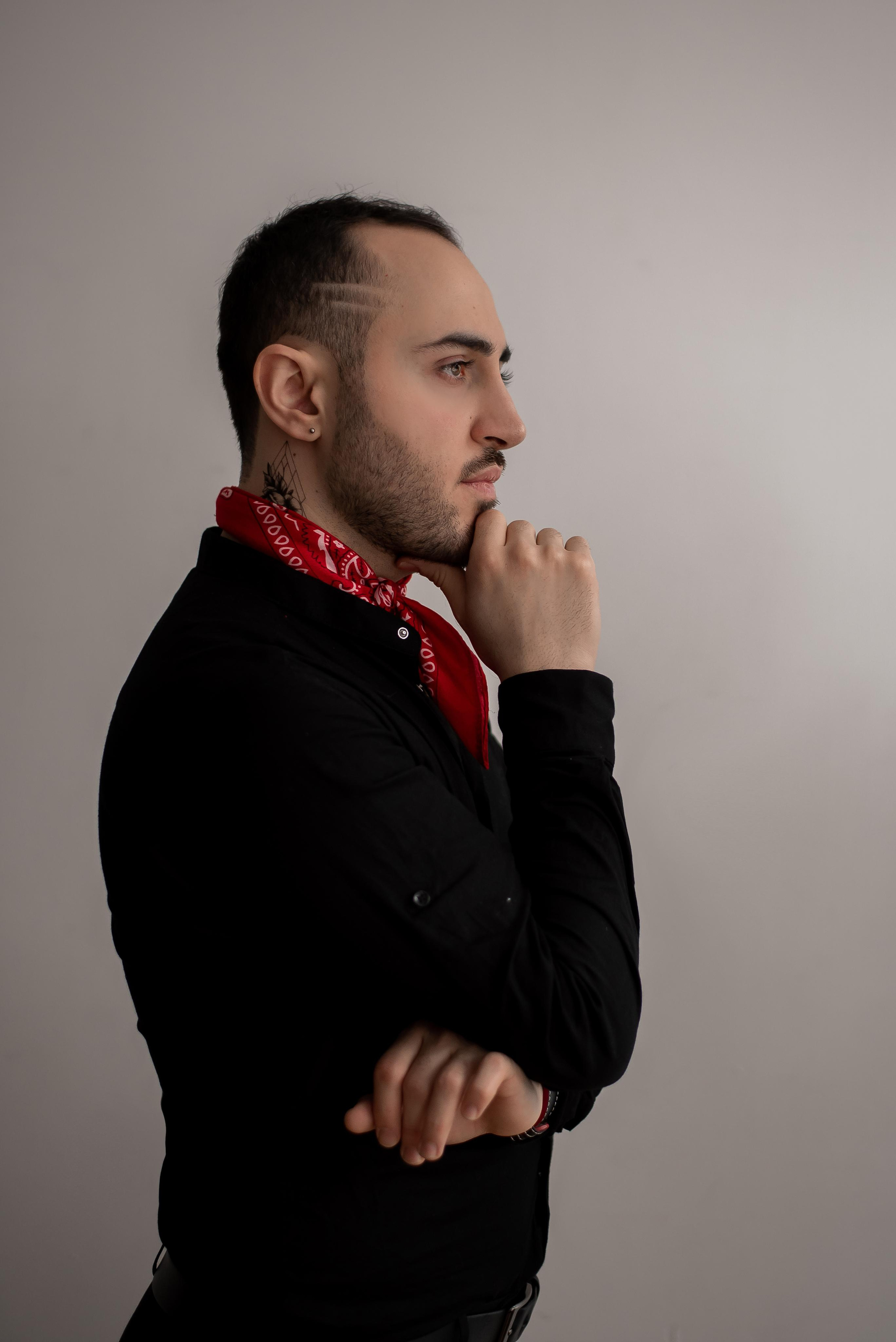 Мужской портрет. Контент фотограф в Москве Лихачева Ксения