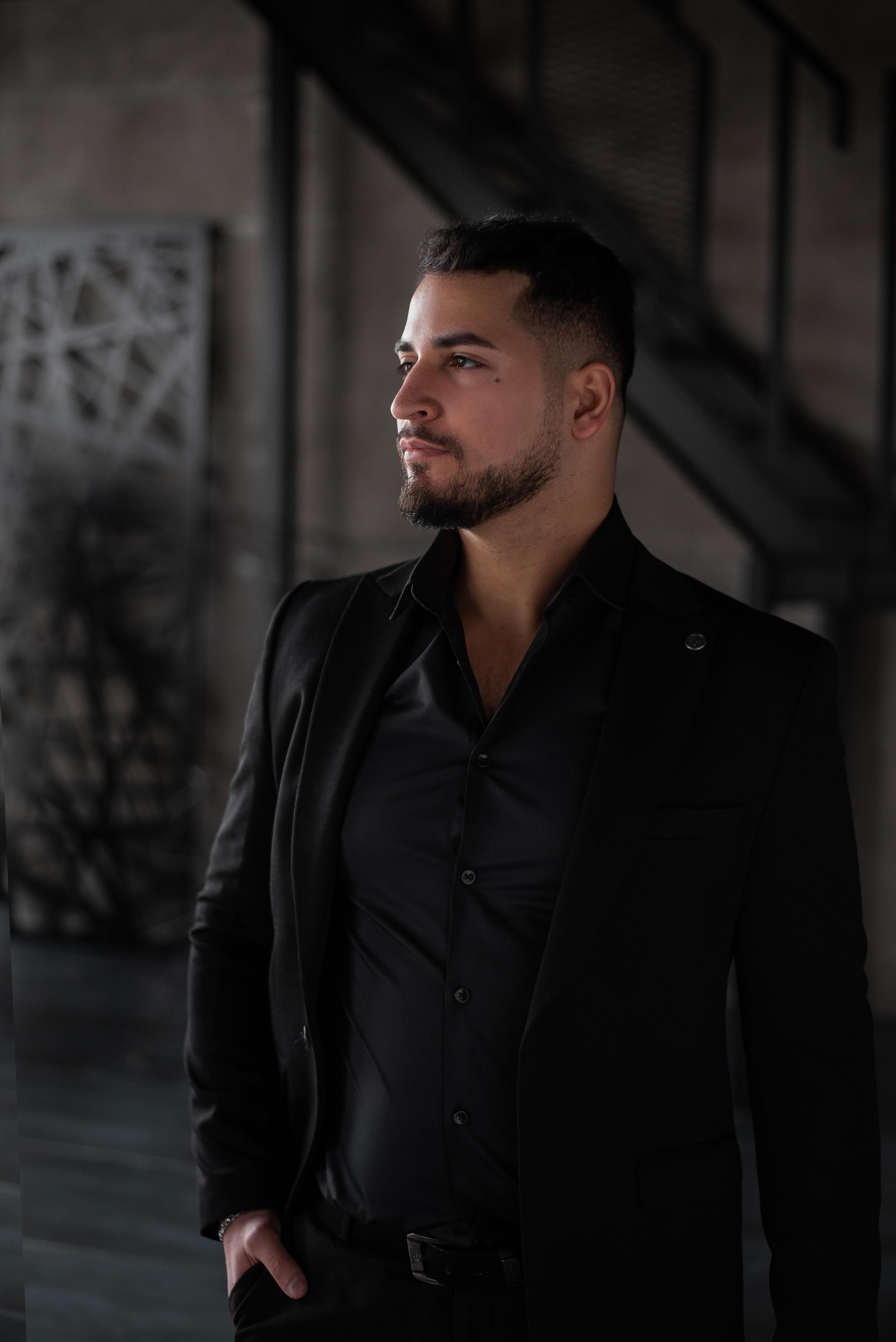 Мужской портрет. Контент фотограф в Москве Лихачева Ксения