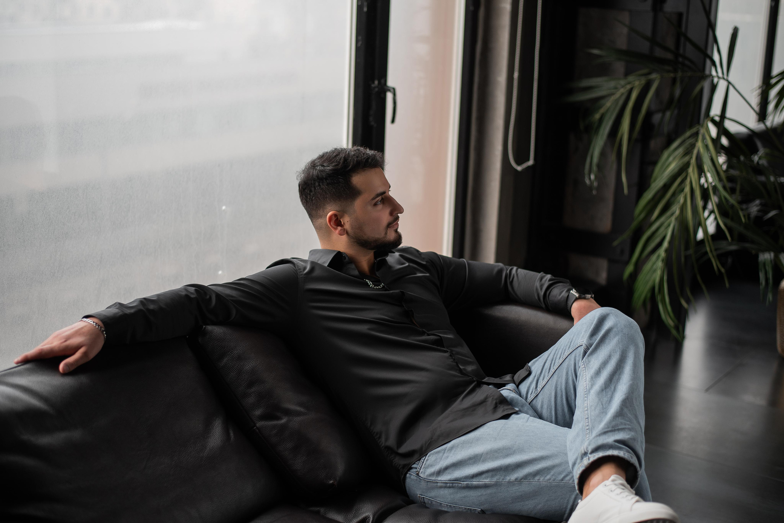 Мужской портрет. Контент фотограф в Москве Лихачева Ксения