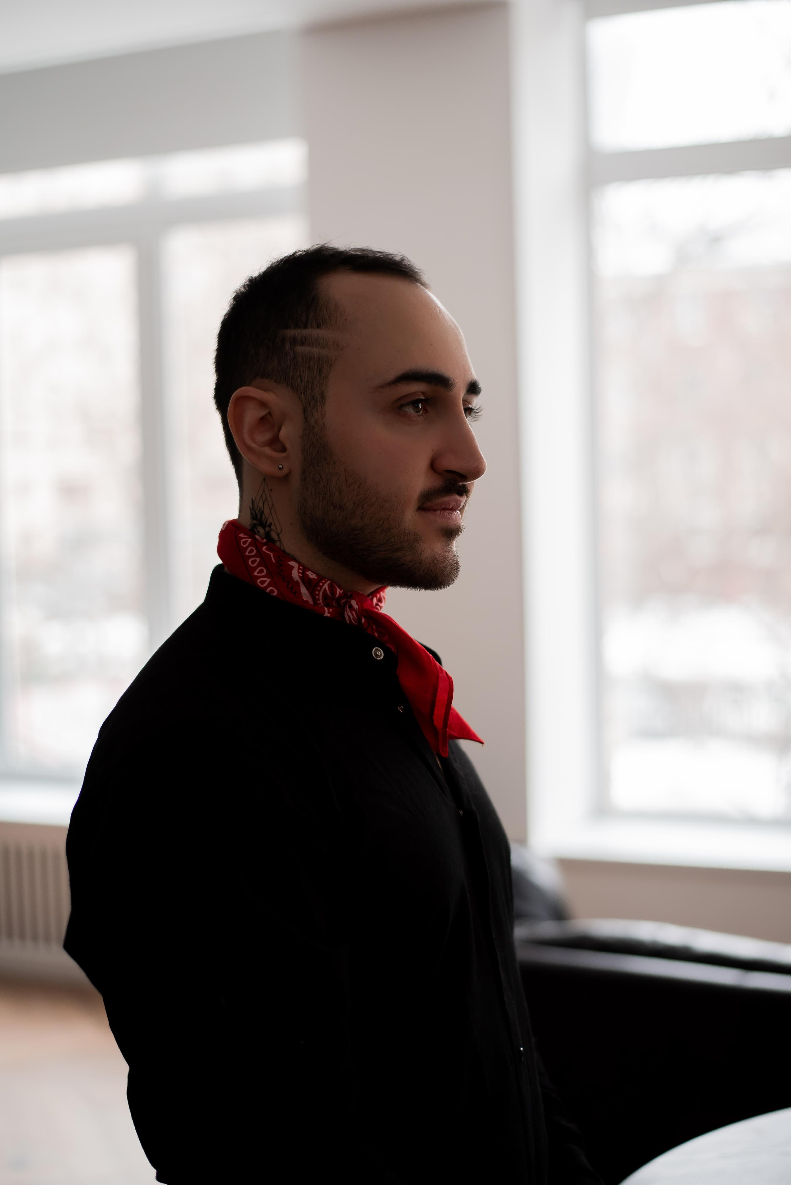 Мужской портрет. Контент фотограф в Москве Лихачева Ксения