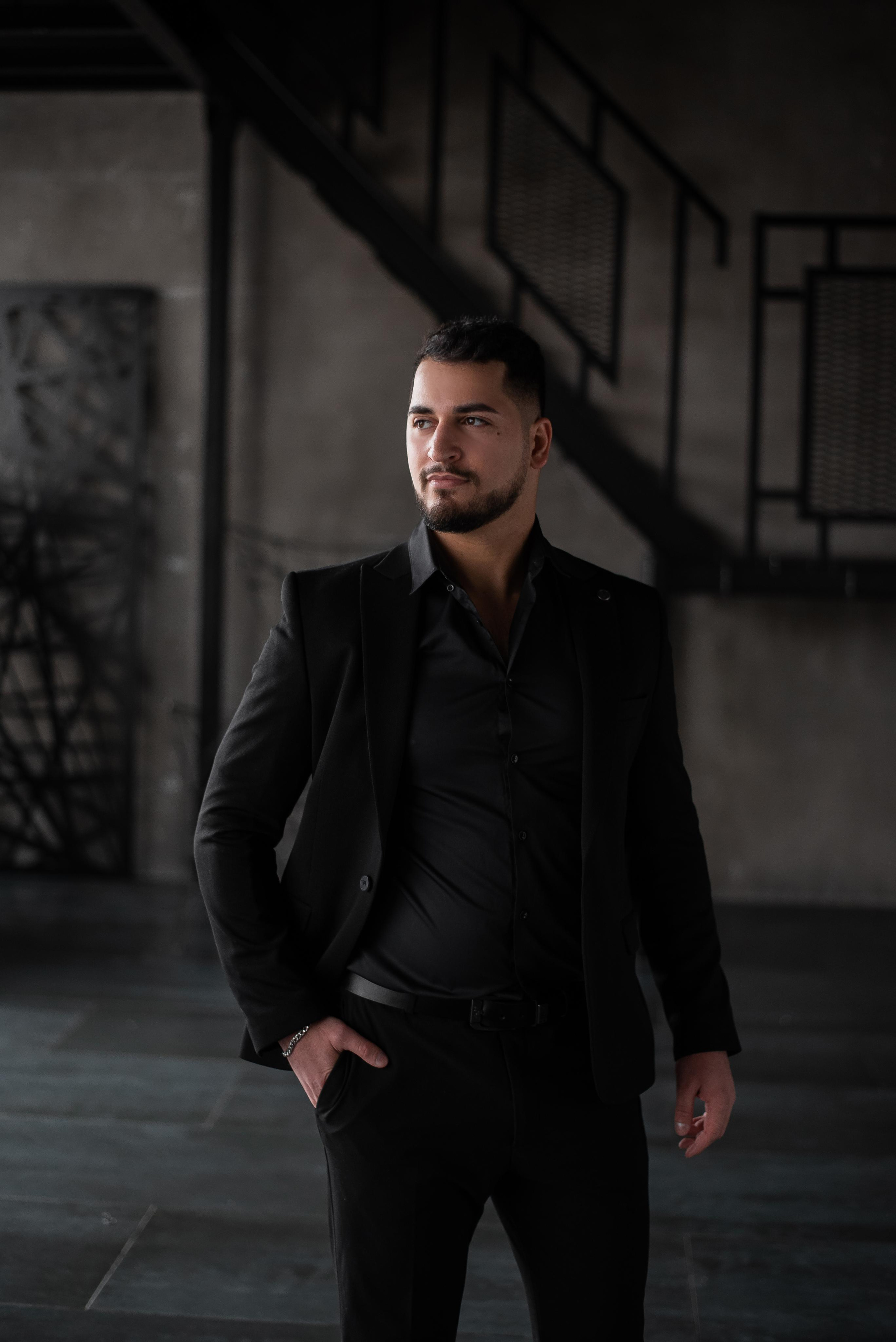 Мужской портрет. Контент фотограф в Москве Лихачева Ксения