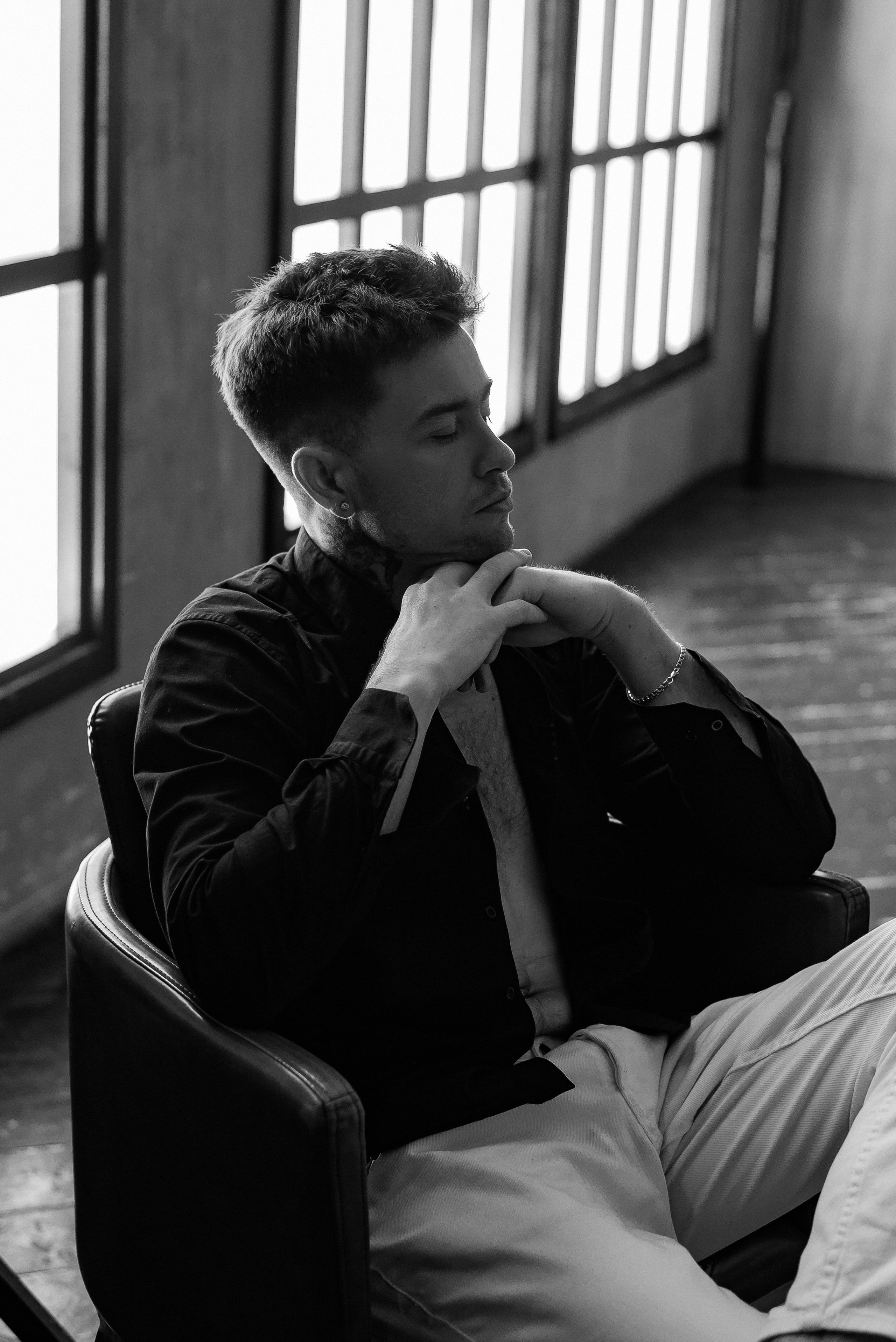 Мужской портрет. Контент фотограф в Москве Лихачева Ксения