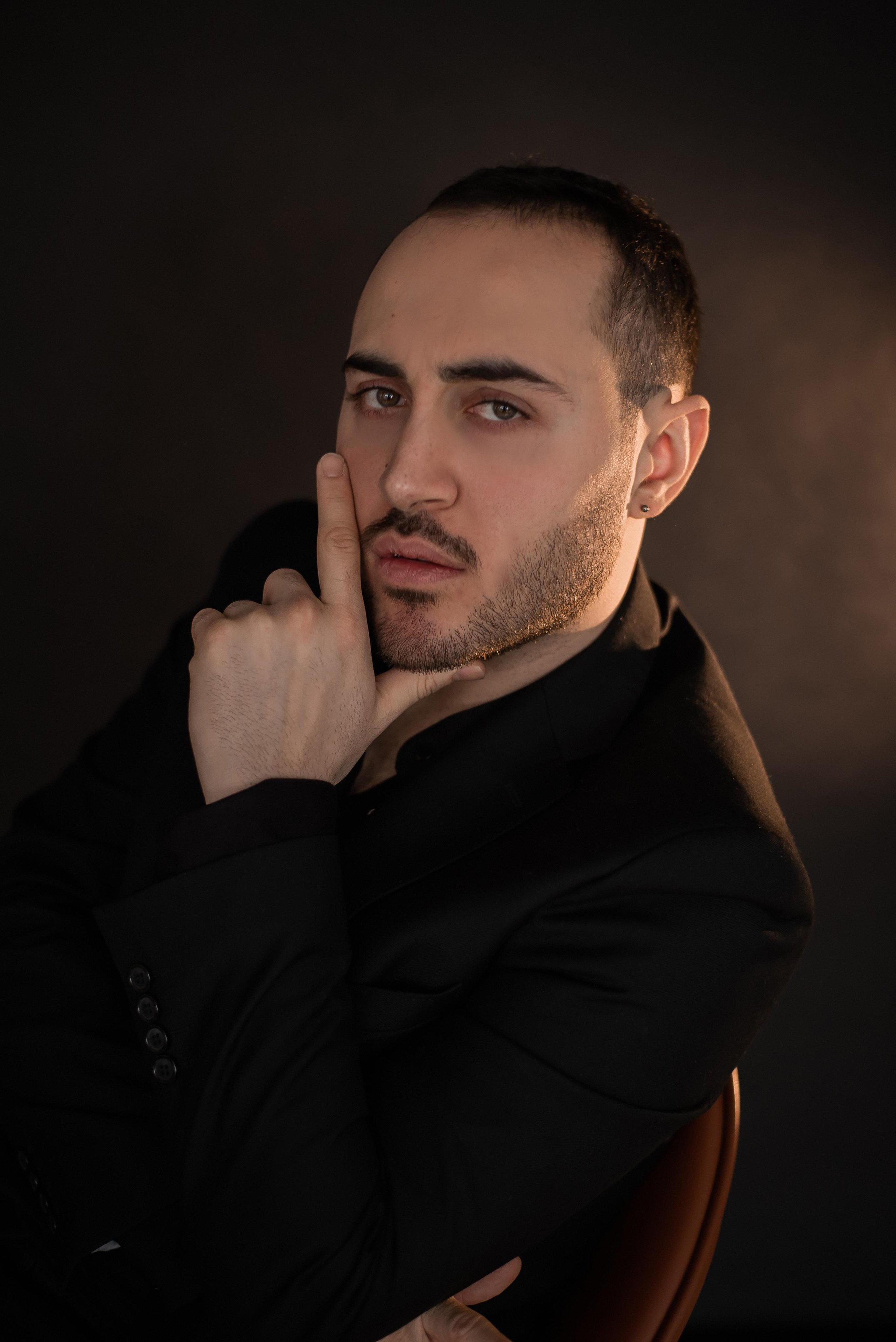 Мужской портрет. Контент фотограф в Москве Лихачева Ксения