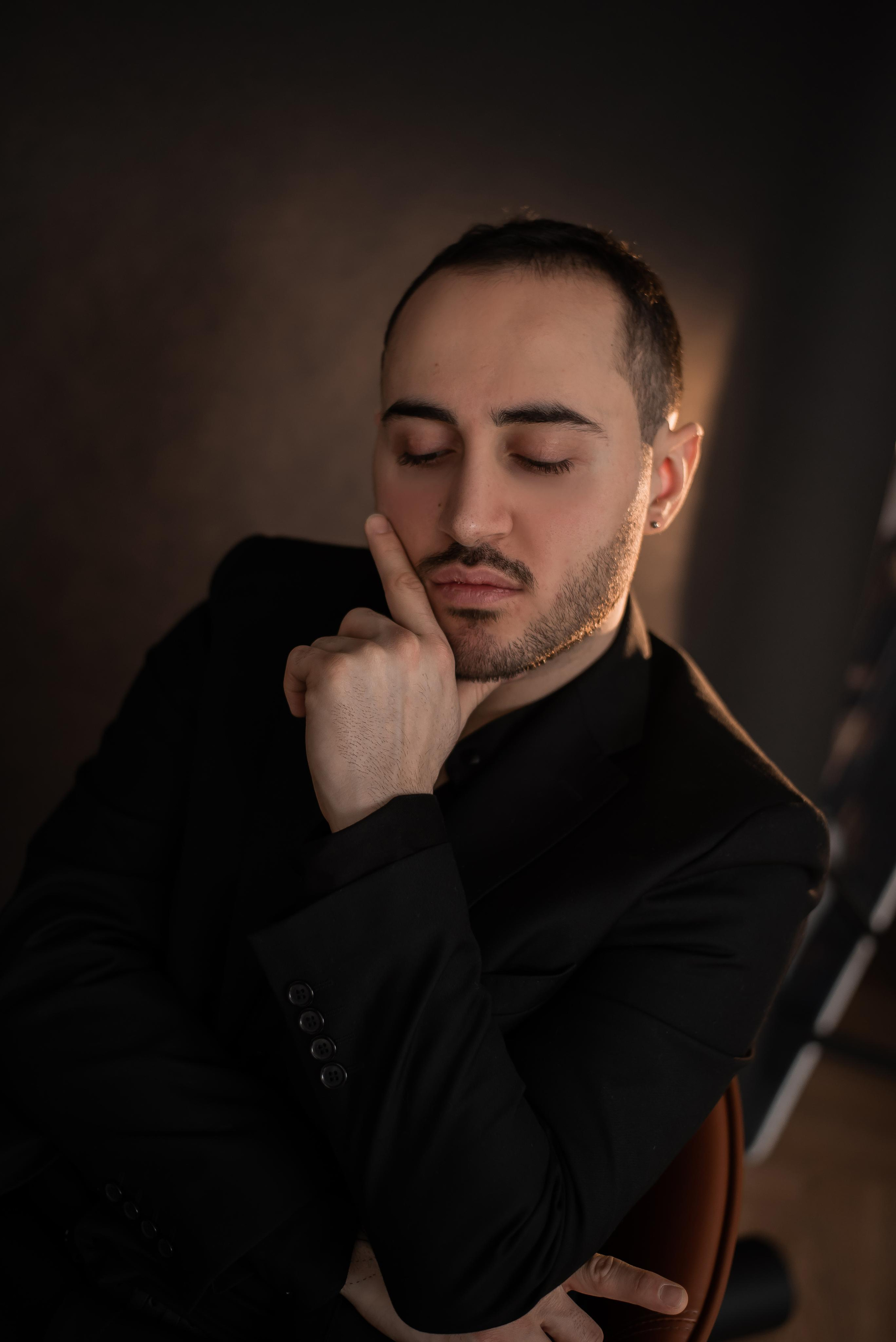 Мужской портрет. Контент фотограф в Москве Лихачева Ксения