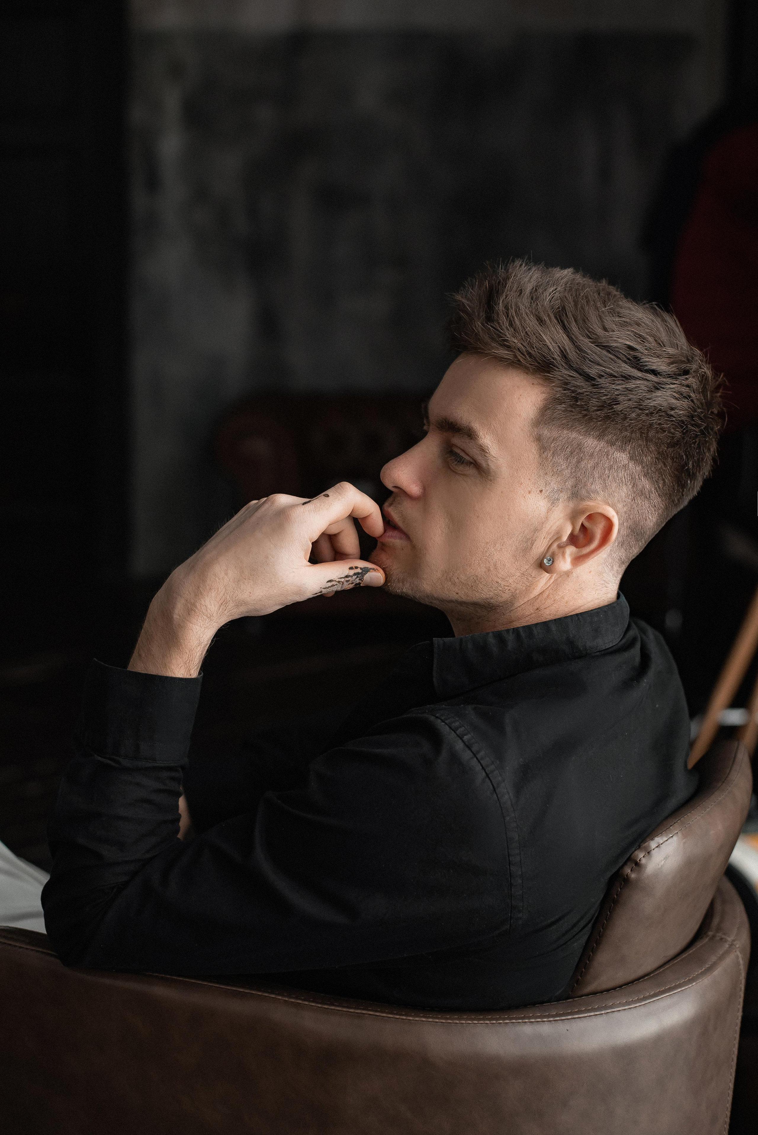 Мужской портрет. Контент фотограф в Москве Лихачева Ксения