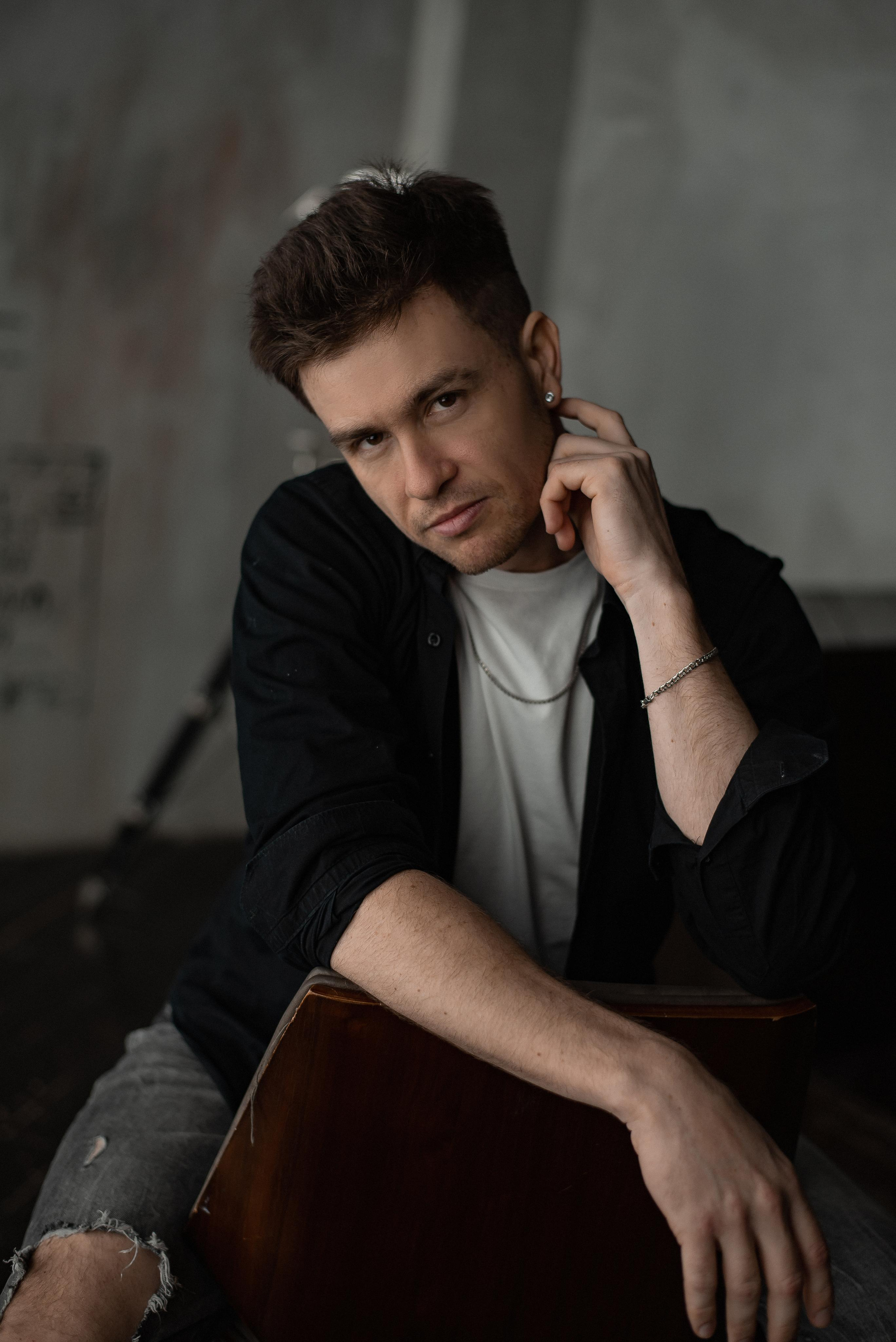 Мужской портрет. Контент фотограф в Москве Лихачева Ксения