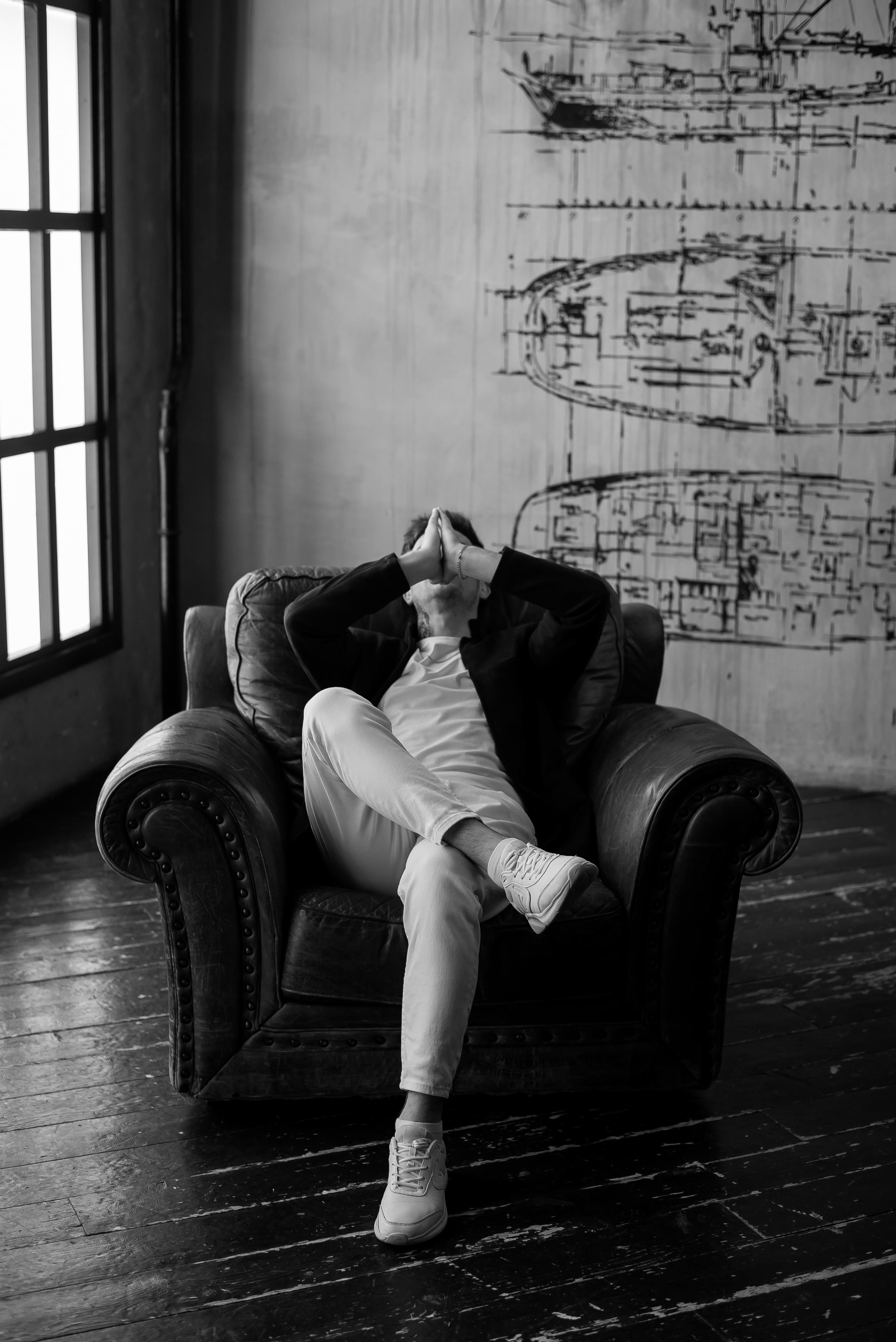 Мужской портрет. Контент фотограф в Москве Лихачева Ксения