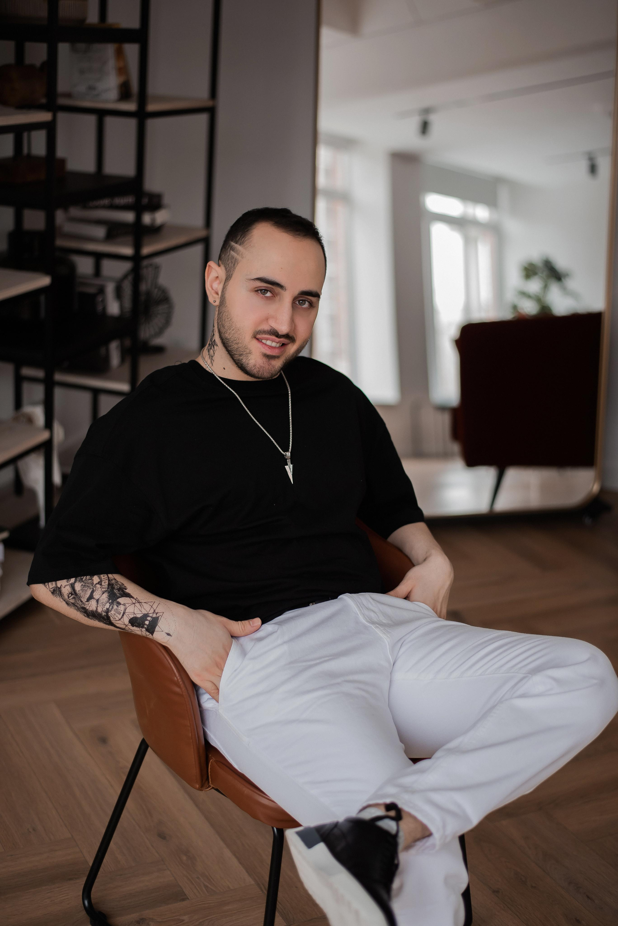 Мужской портрет. Контент фотограф в Москве Лихачева Ксения