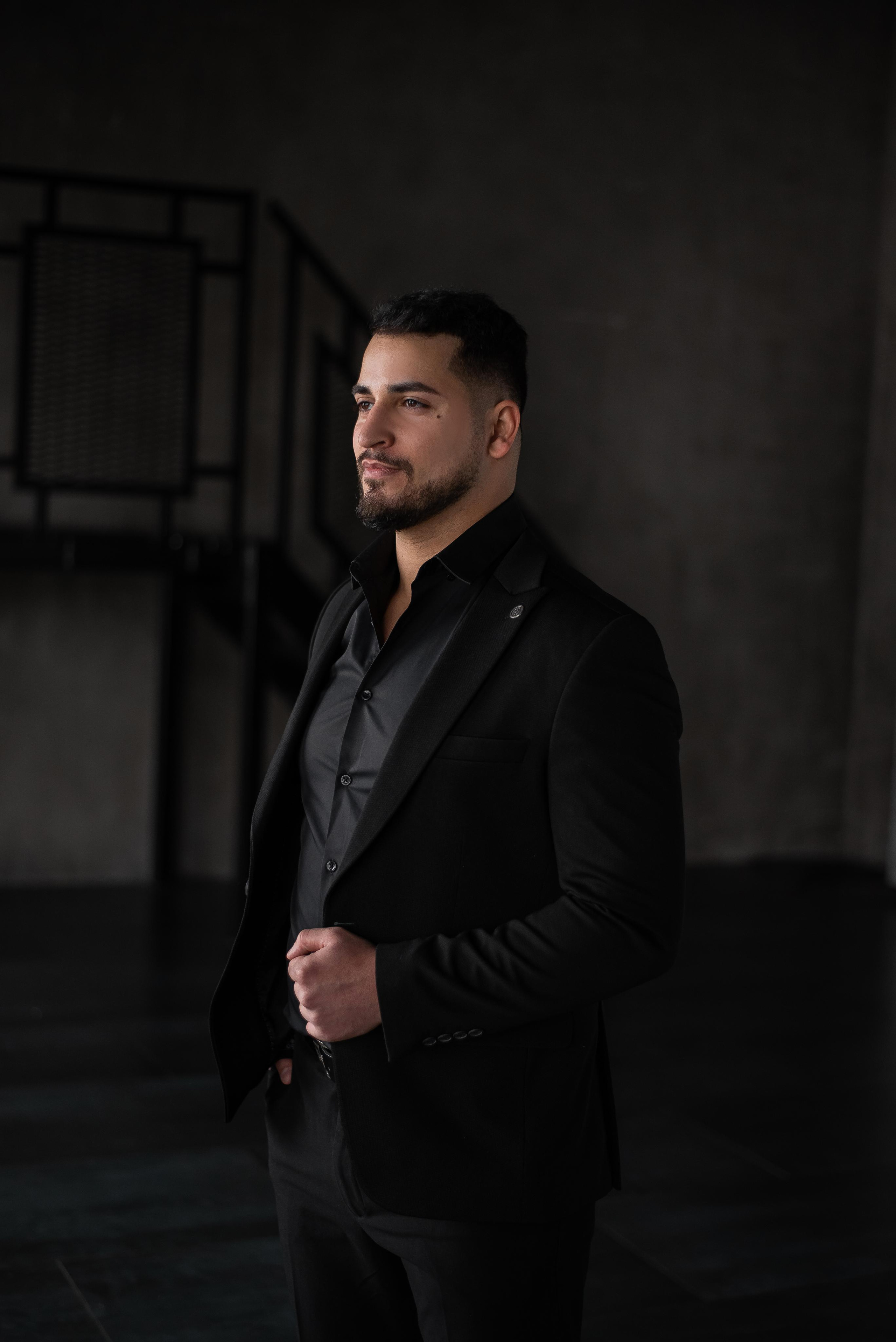 Мужской портрет. Контент фотограф в Москве Лихачева Ксения