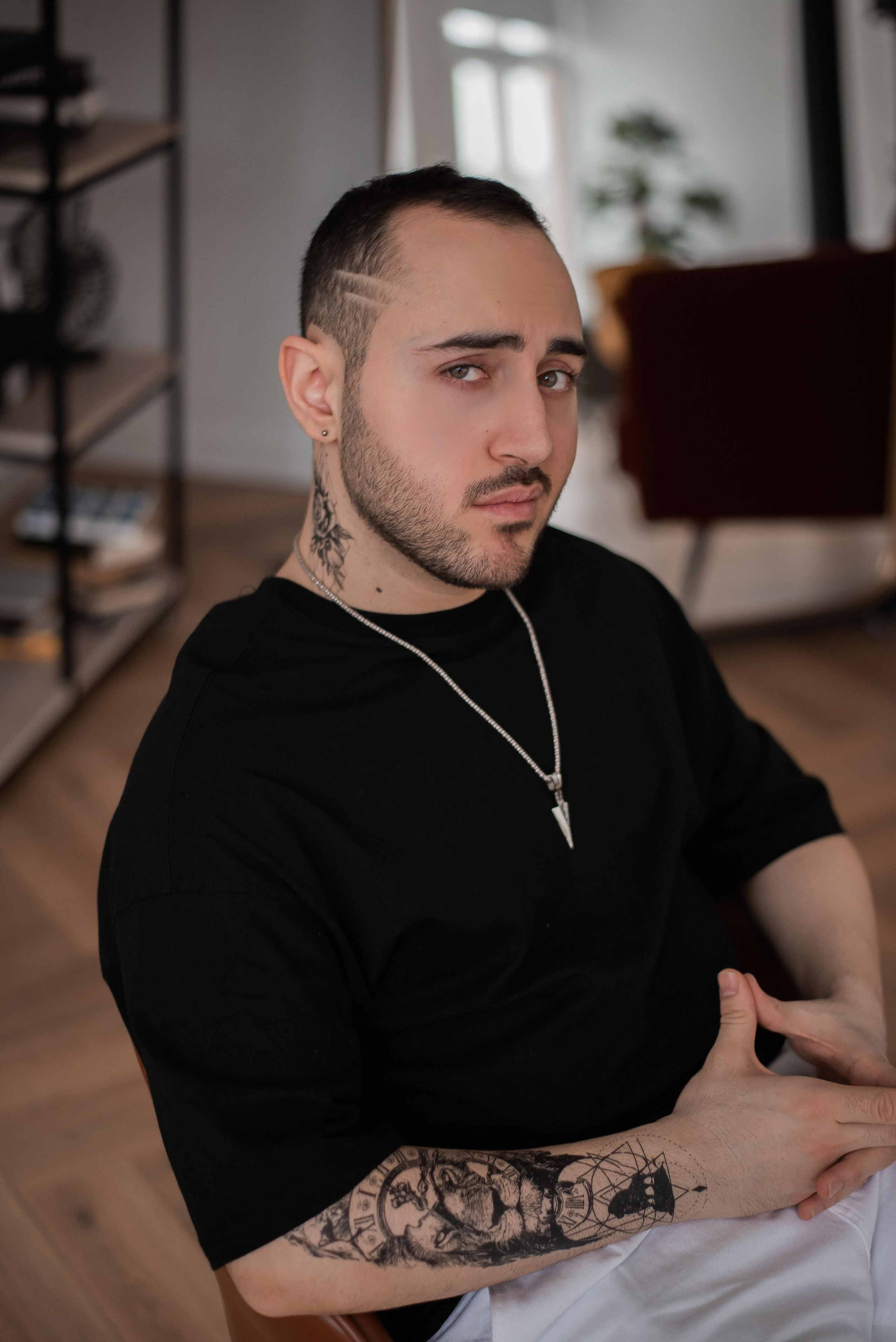 Мужской портрет. Контент фотограф в Москве Лихачева Ксения