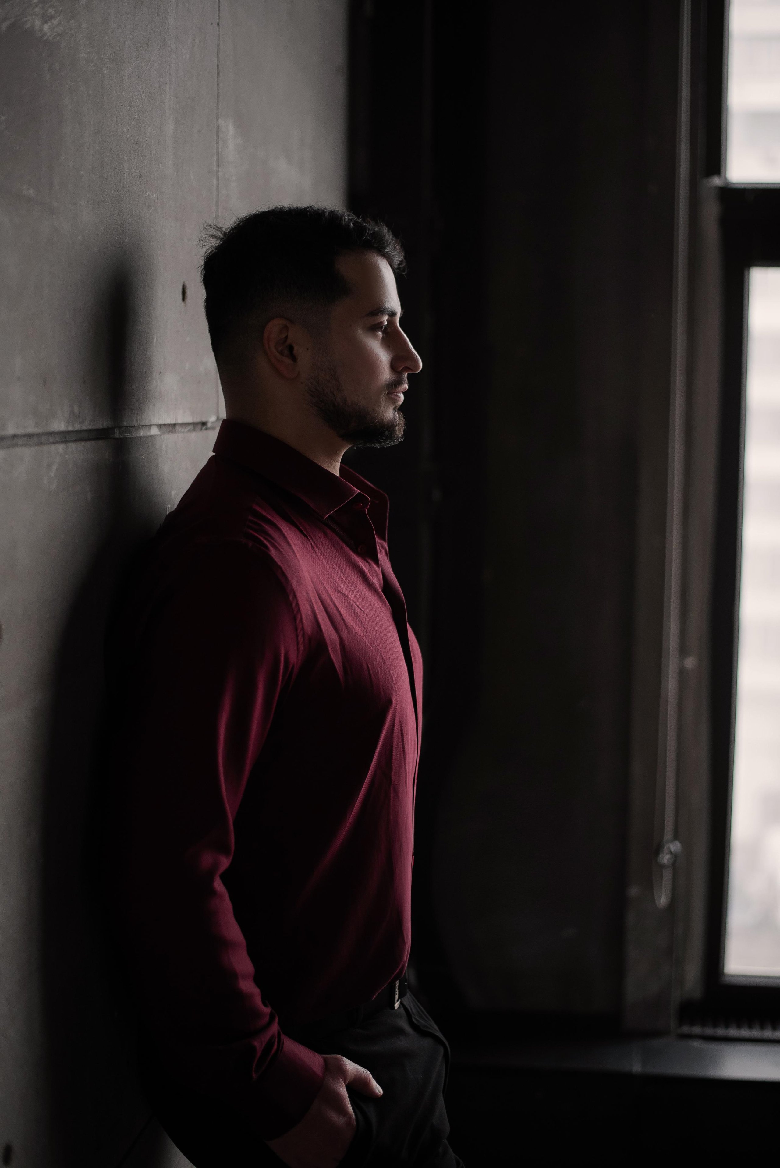 Мужской портрет. Контент фотограф в Москве Лихачева Ксения