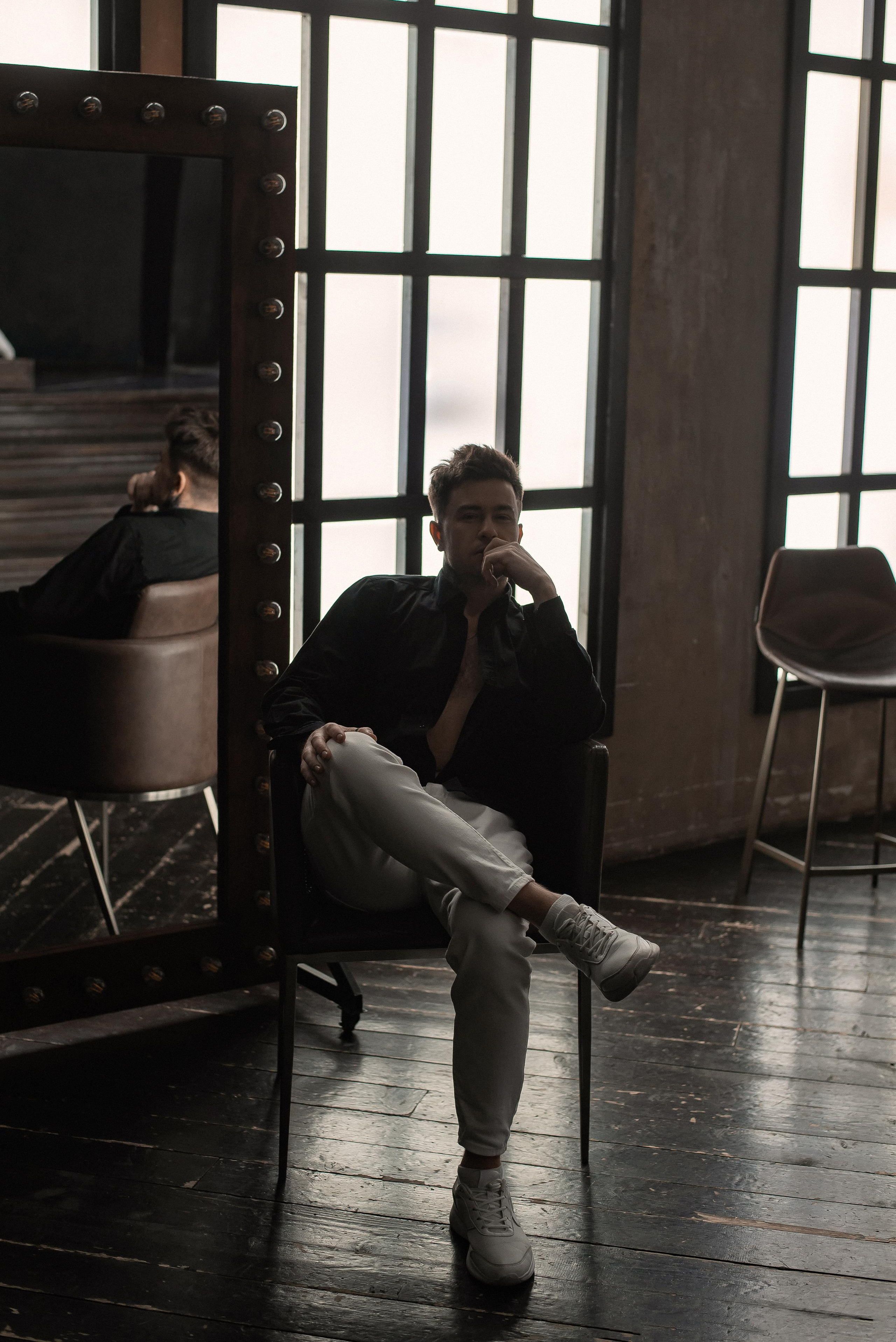 Мужской портрет. Контент фотограф в Москве Лихачева Ксения