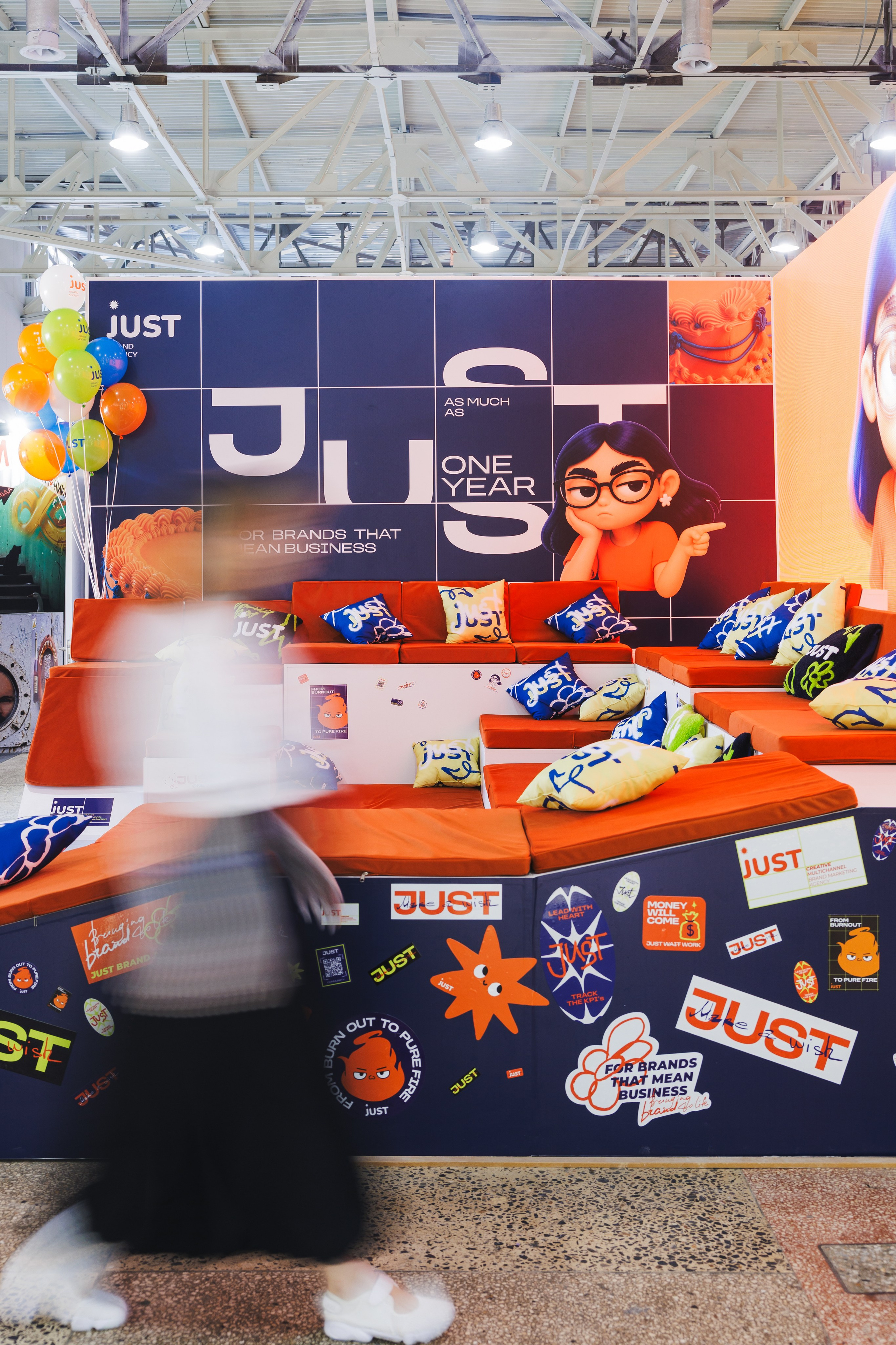 JUST ONE YEAR | MAC Yerevan. JUST BRAND AGENCY