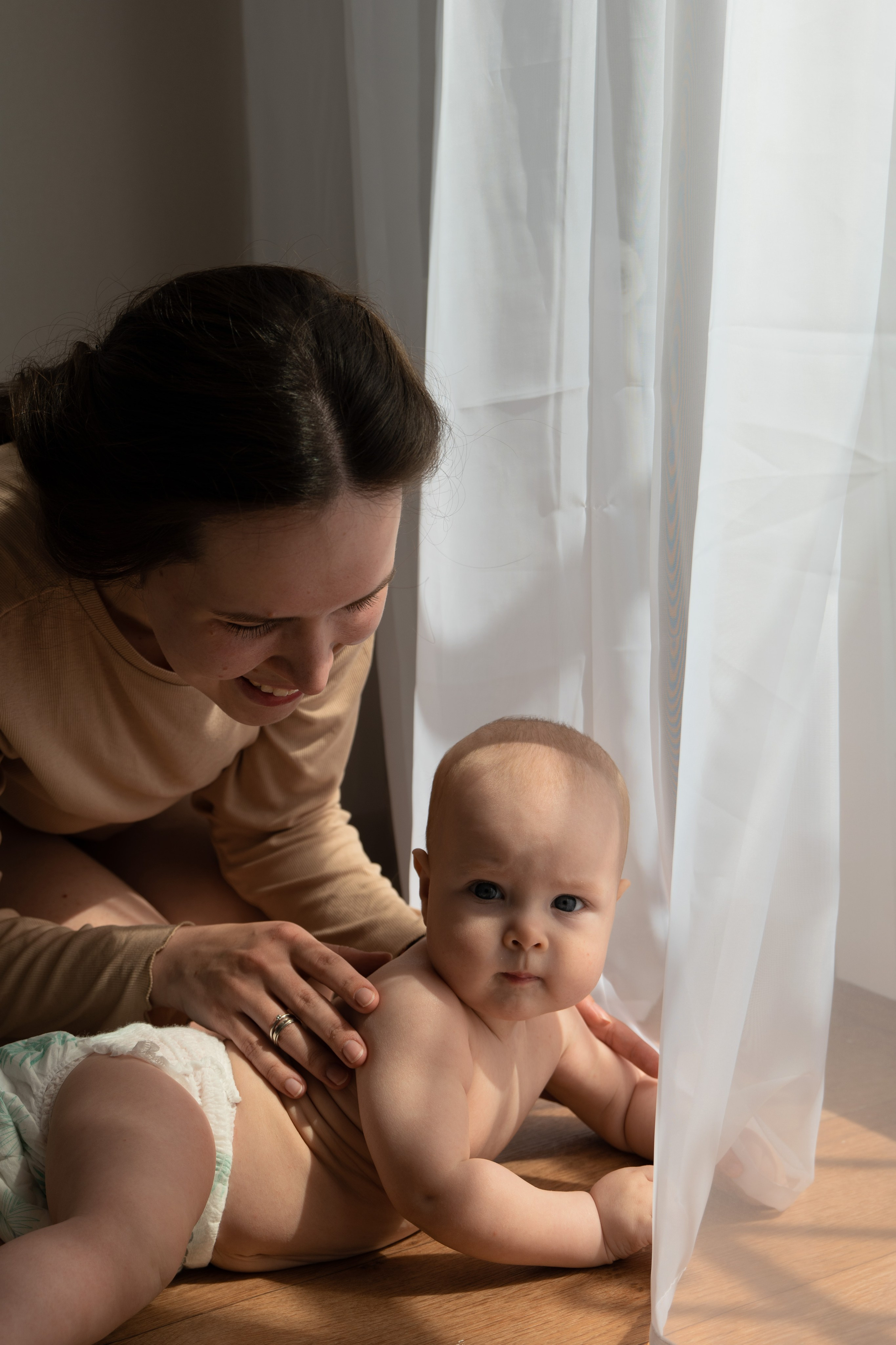 Мама и малыш 6 мес. Фотограф видеограф Ольга Василевская