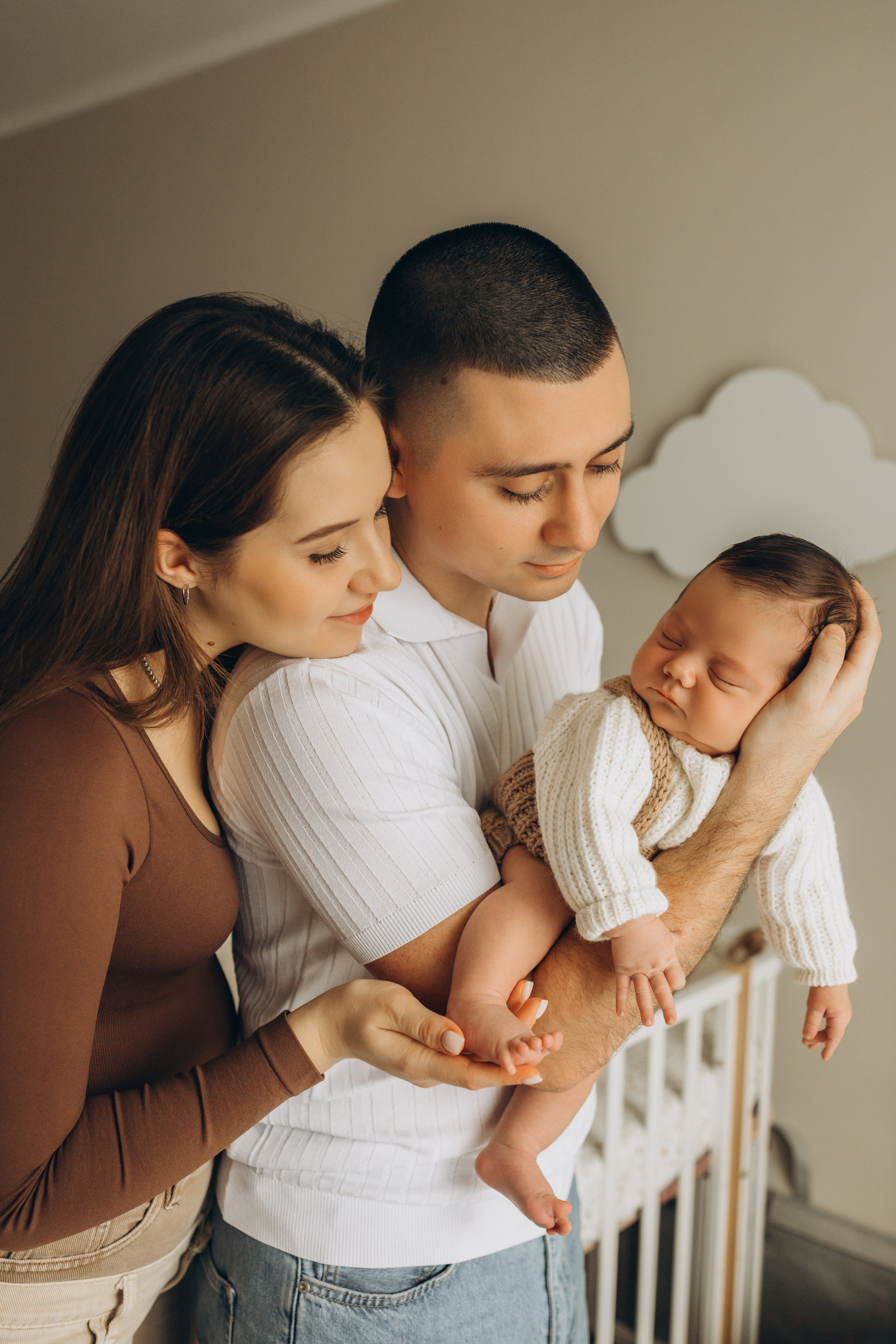 Тимофей 1 месяц. Фотограф новорождённых Newborn Москва