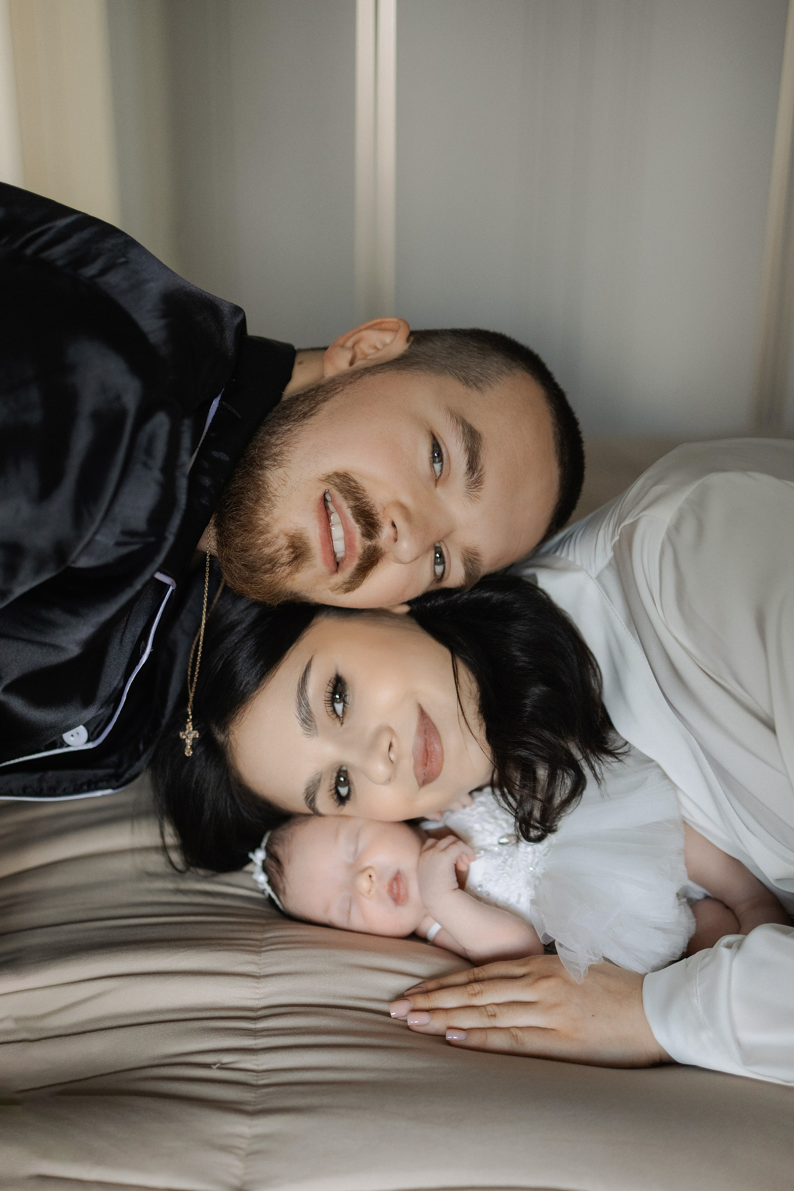 Ариана 4 дня. Фотограф новорождённых Newborn Москва