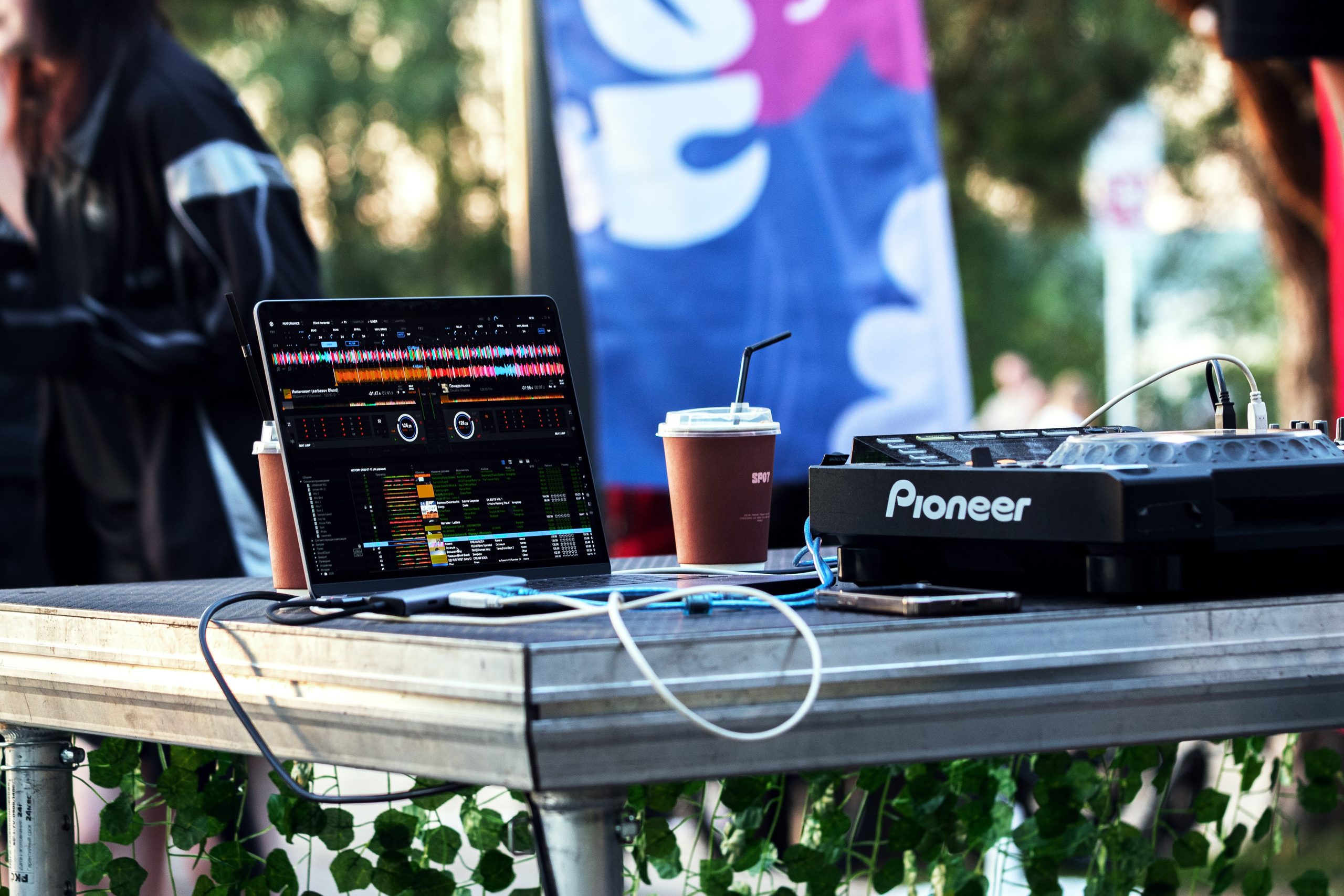 Dj event. Design Muginov