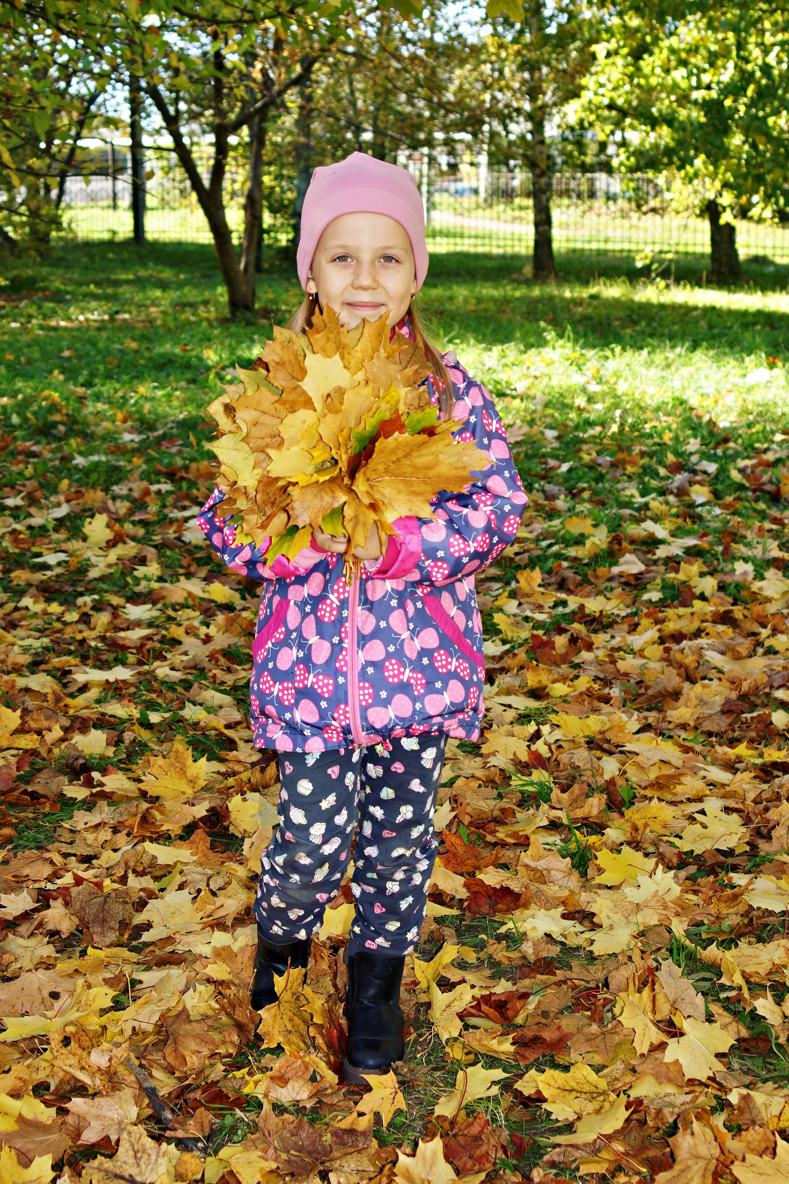 Осенняя фотосессия в детском саду г. Йошкар-Ола